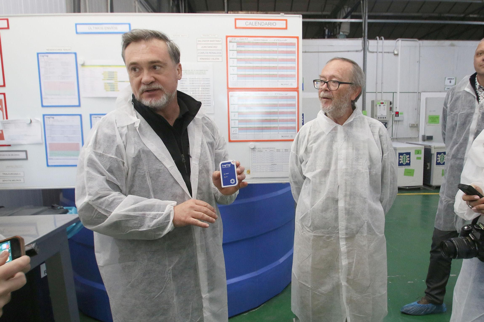 Fotogalería de la visita guiada a las instalaciones de Koppert en Águilas