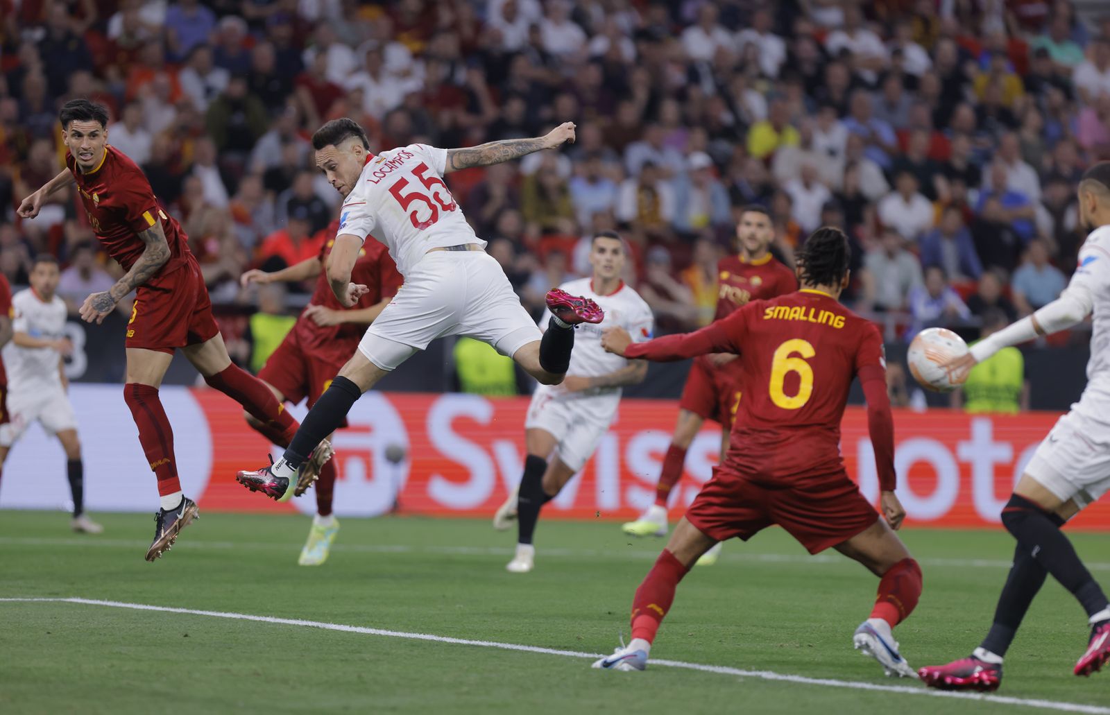 Las imágenes del Sevilla-Roma