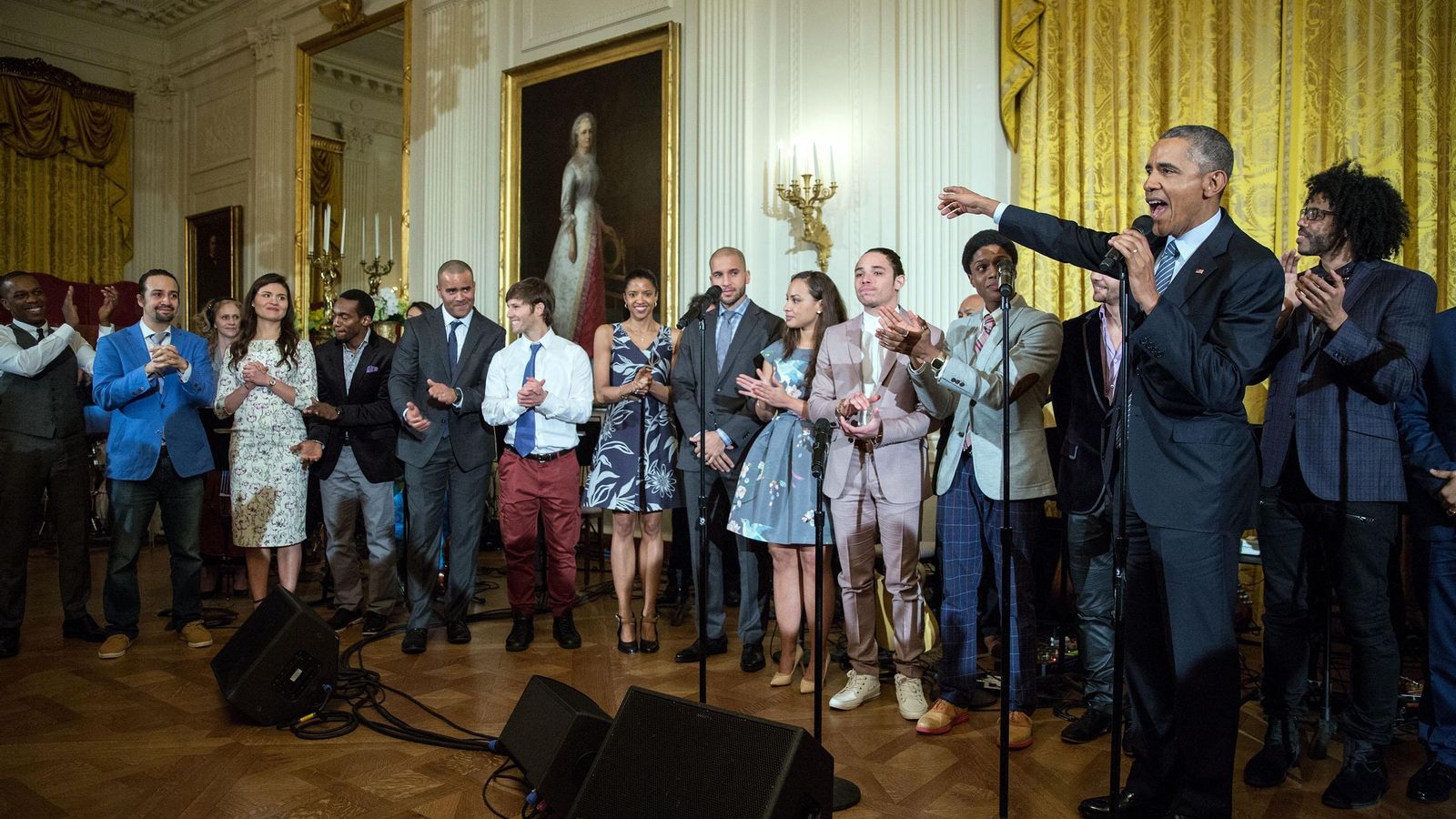 Uno de los discursos del expresidente de Estados Unidos, Barack Obama.