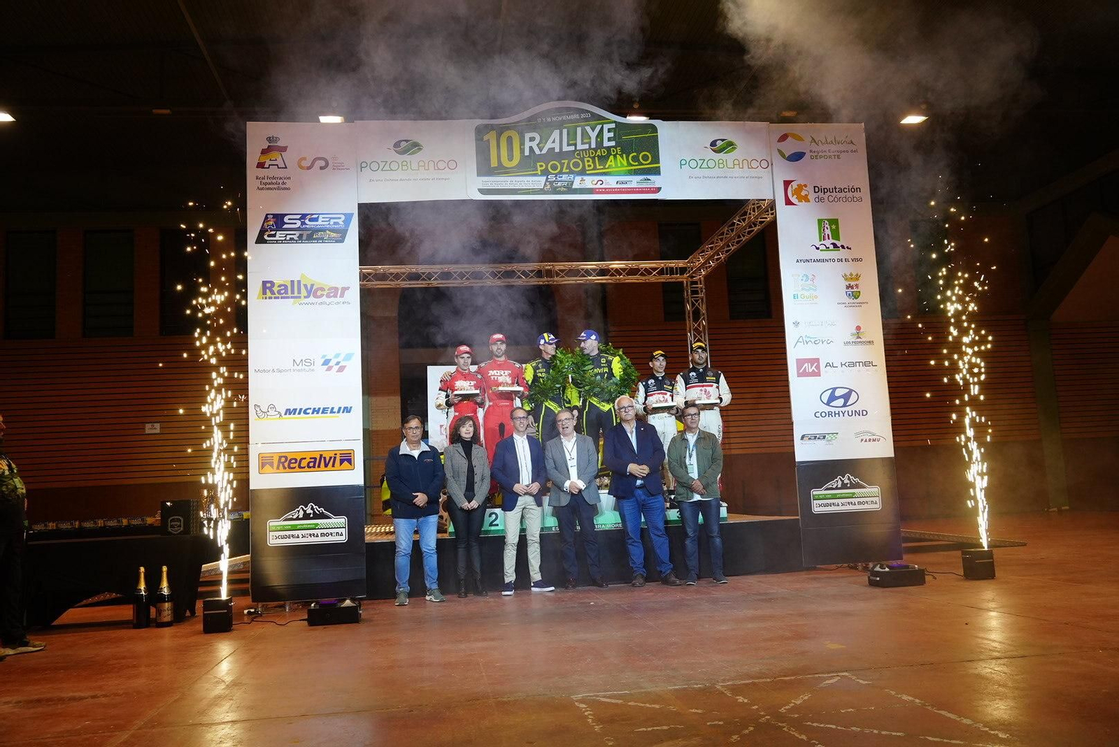 Las mejores imágenes de la entrega de premios del Rallye Ciudad de Pozoblanco