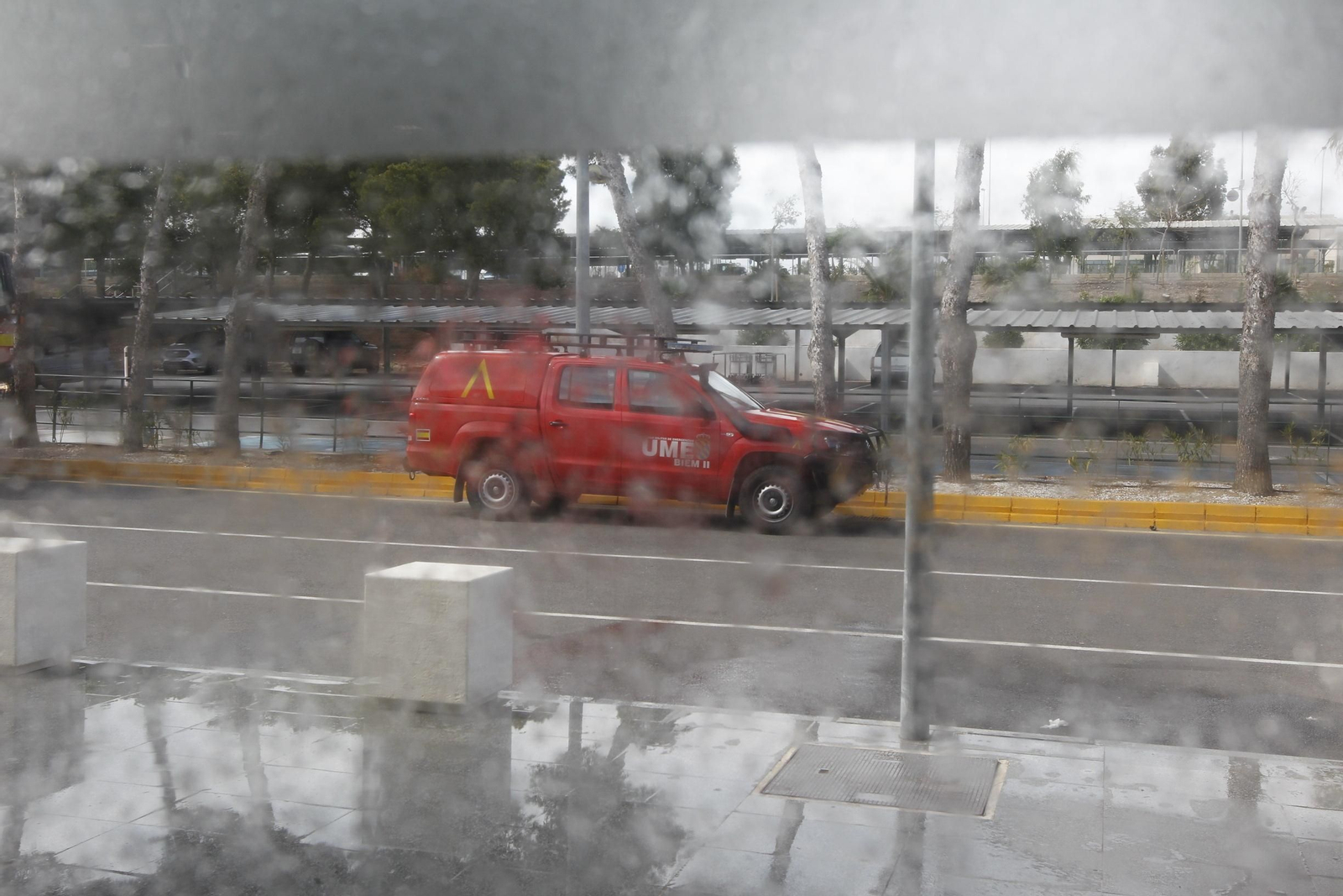 Fotogalería actuación INFOCA y UME por el coronavirus en Almería. Covid-19