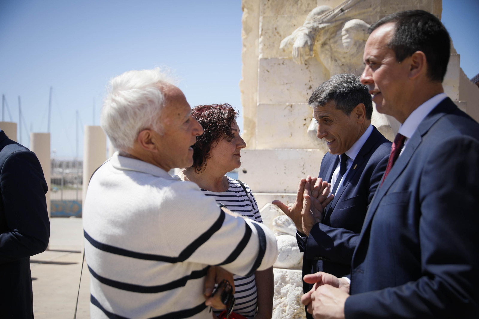 Acto de conmemoración a las víctimas del campo de concentración nazi de Mathausen, en imágenes