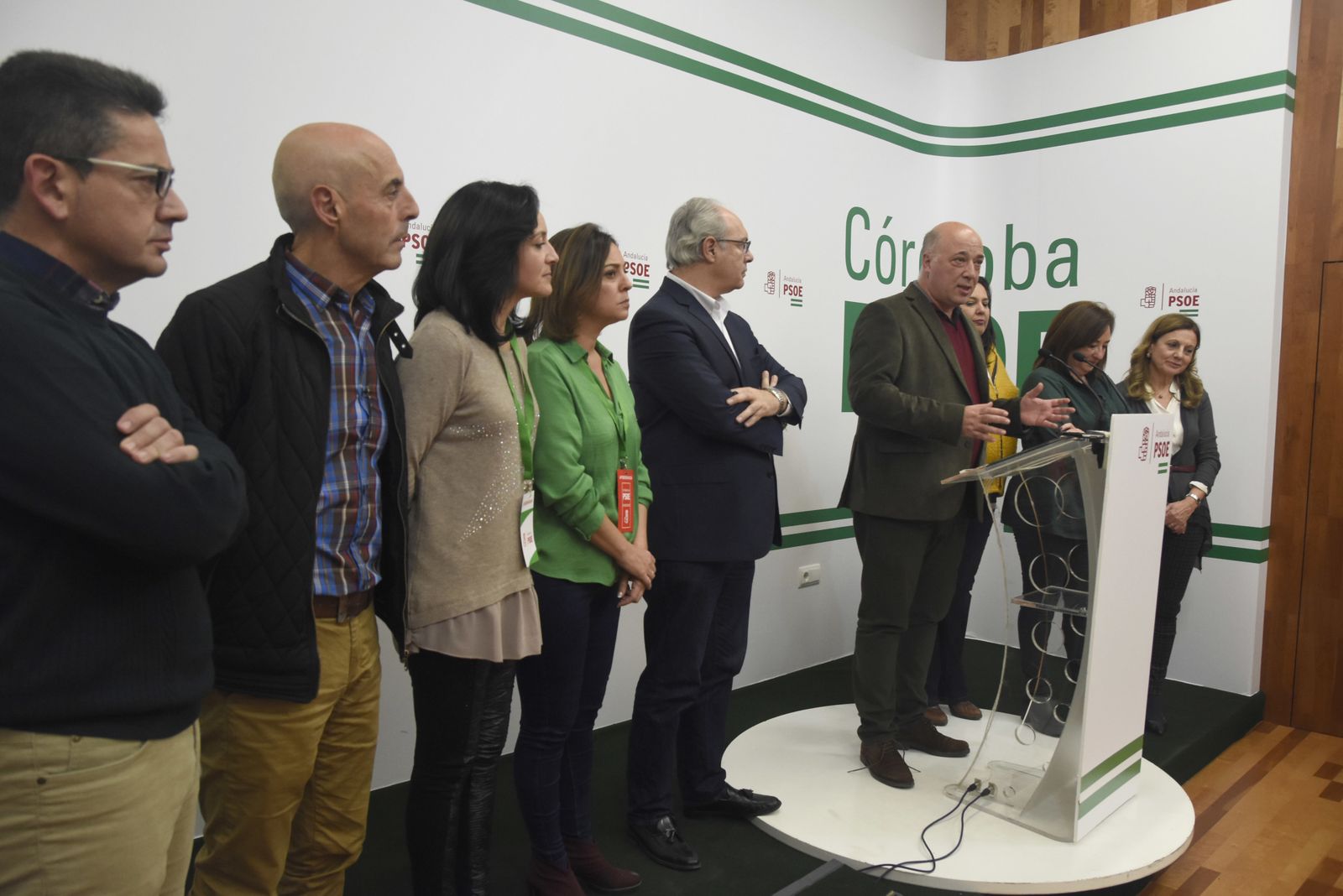 Antonio Ruiz comparece en la noche del pasado domingo.