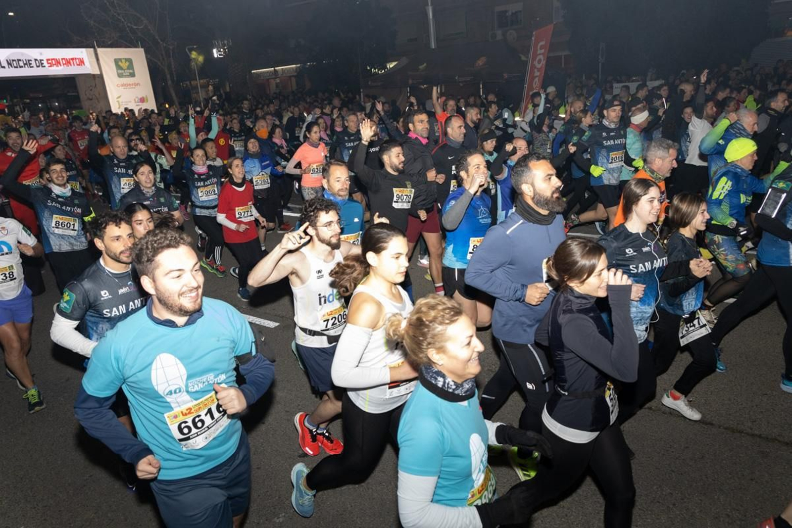 En imágenes: encuéntrate en la salida de la Carrera de San Antón (1)