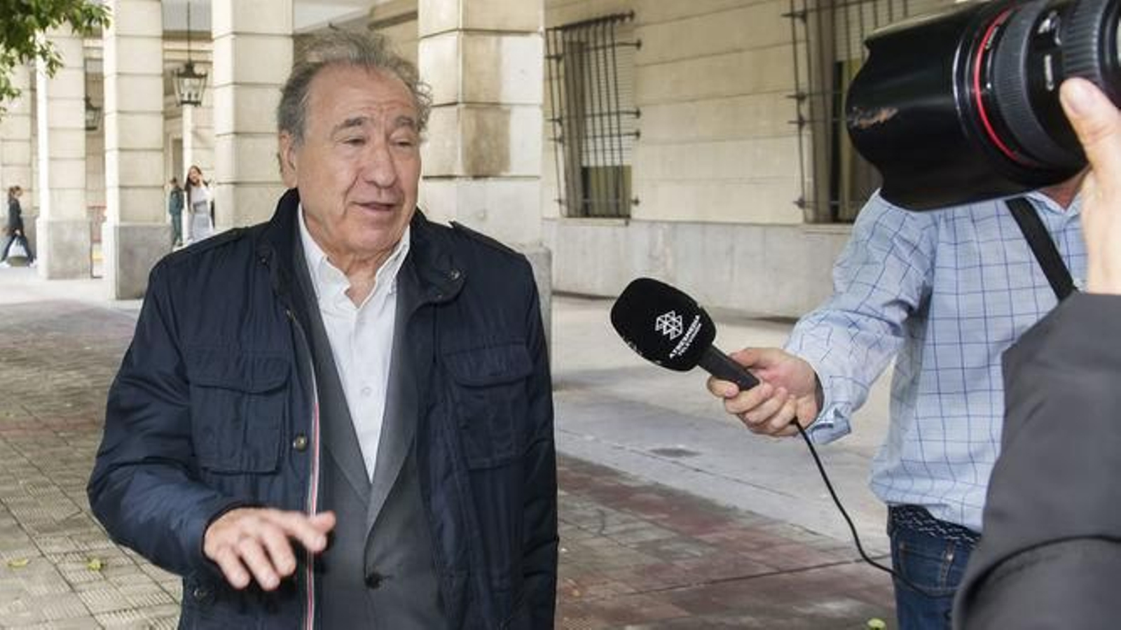 Manuel Muñoz Medina llega a los juzgados para declarar