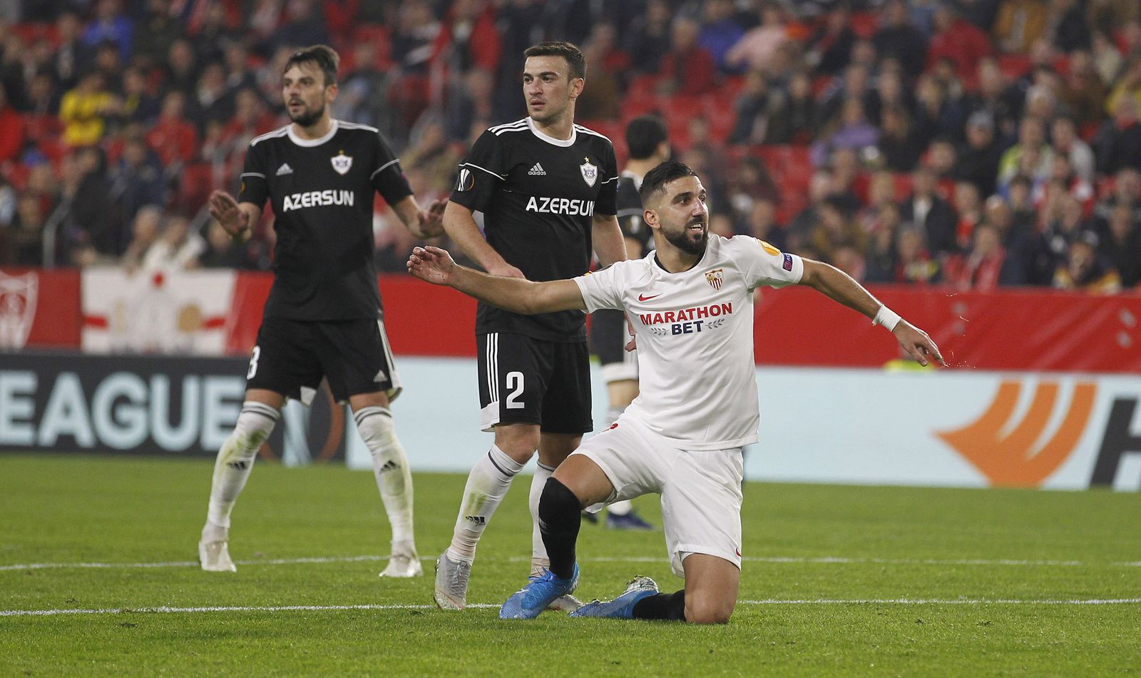 La imágenes del Sevilla fc-Qarabag Fk