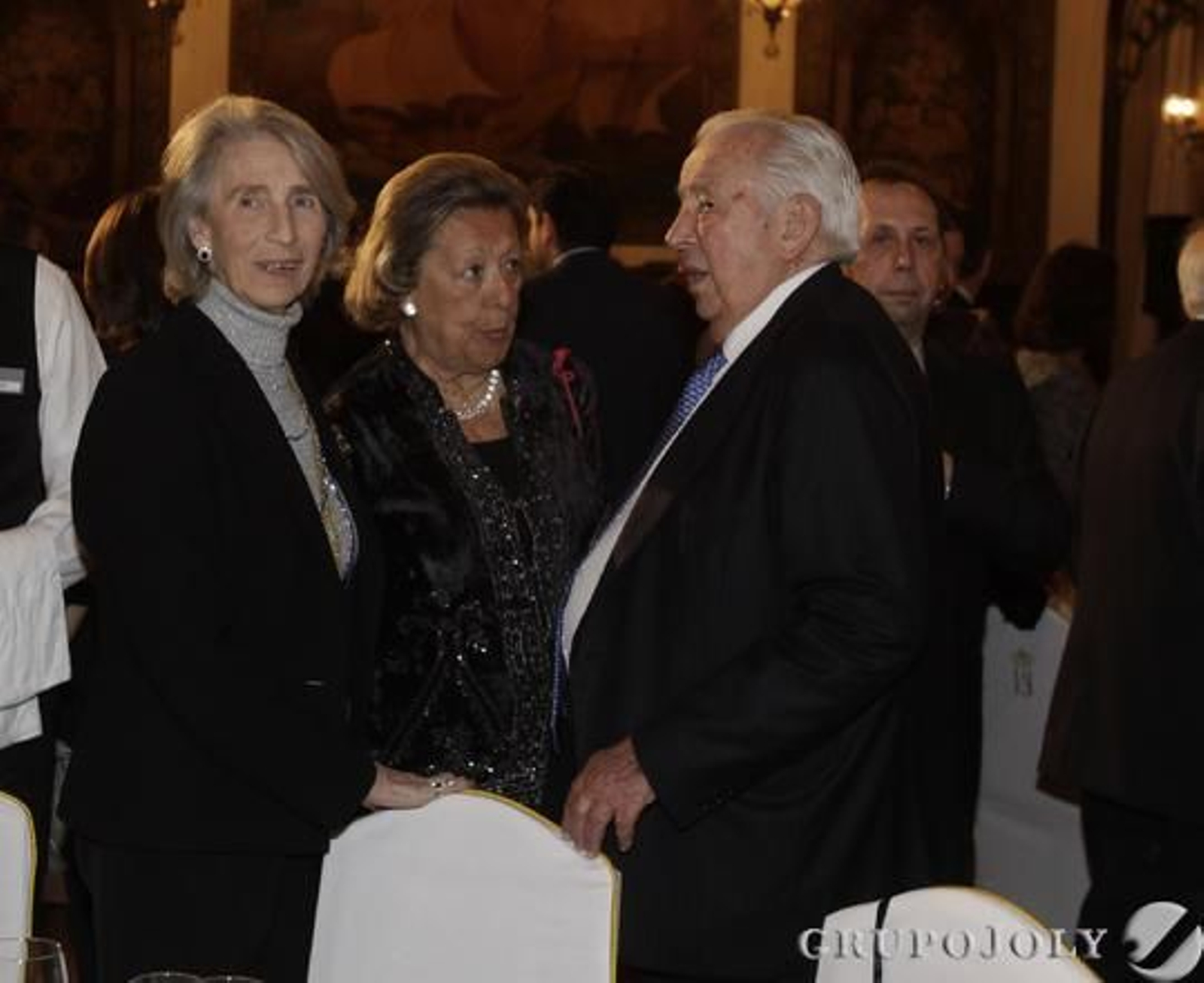 Guadalupe Ternero, Enriqueta Vila y Manuel Olivencia. / Reportaje gráfico: Antonio Pizarro, Juan Carlos Muñoz y Juan Carlos Vázquez