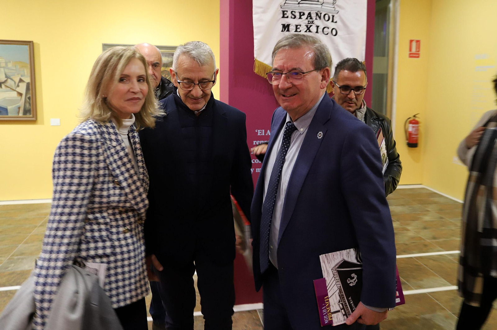 Imágenes de la exposición 'Mirada y Presencia. Obras del exilio republicano español en México'