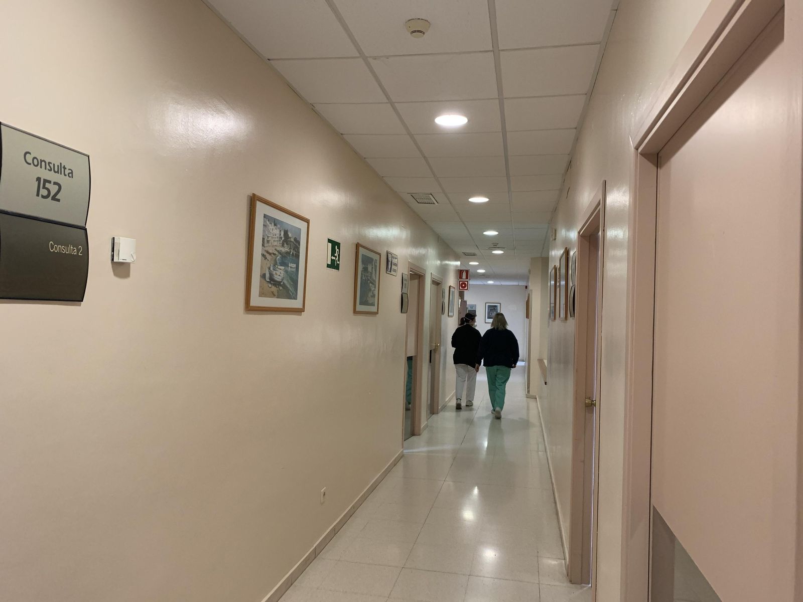 Consulta de Hemato-Geriatría, en el Hospital Clínico.