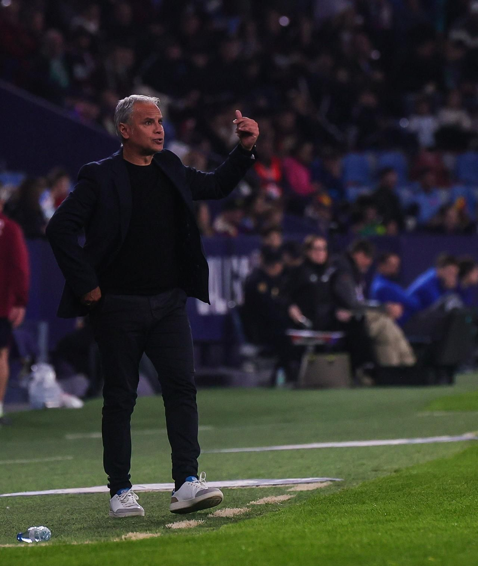 Pellicer, durante el partido