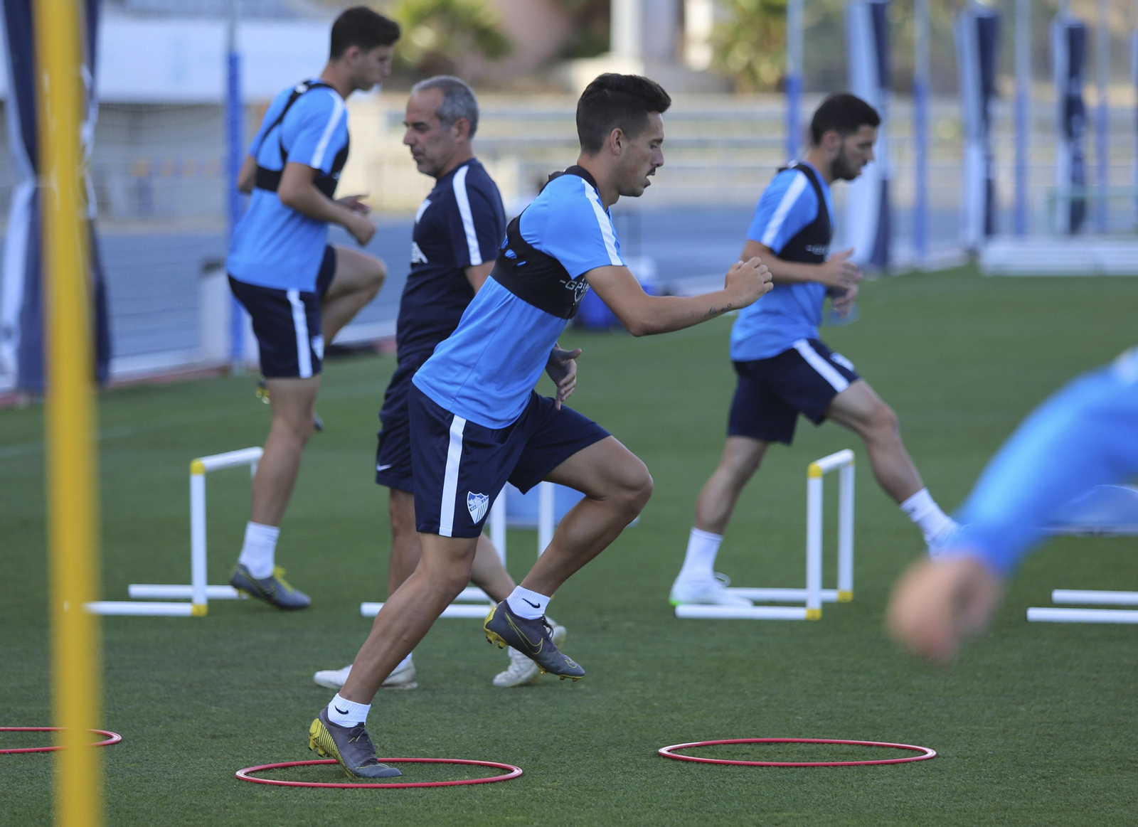 Las imágenes del Málaga CF en la vuelta al trabajo