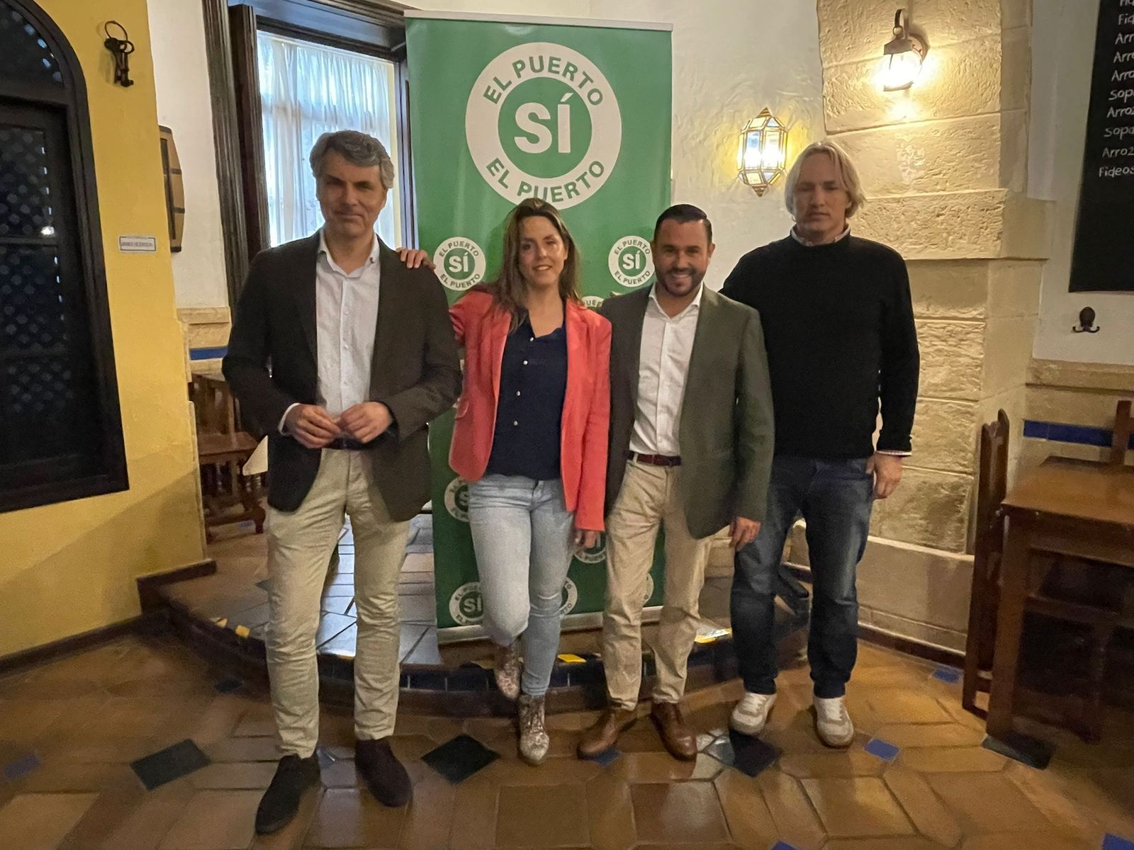 El partido 'El Puerto Sí' estará presente en las próximas elecciones municipales portuenses.