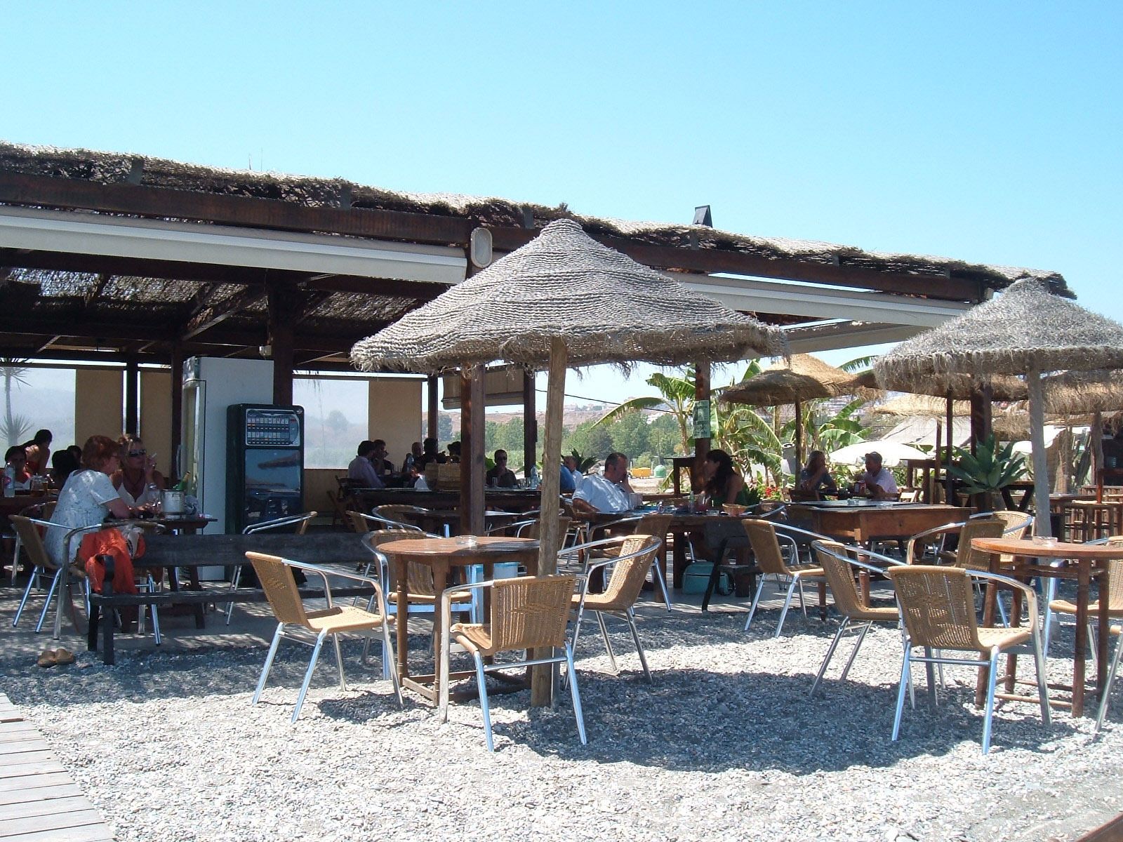 Un chiringuito de la provincia en una imagen de archivo.