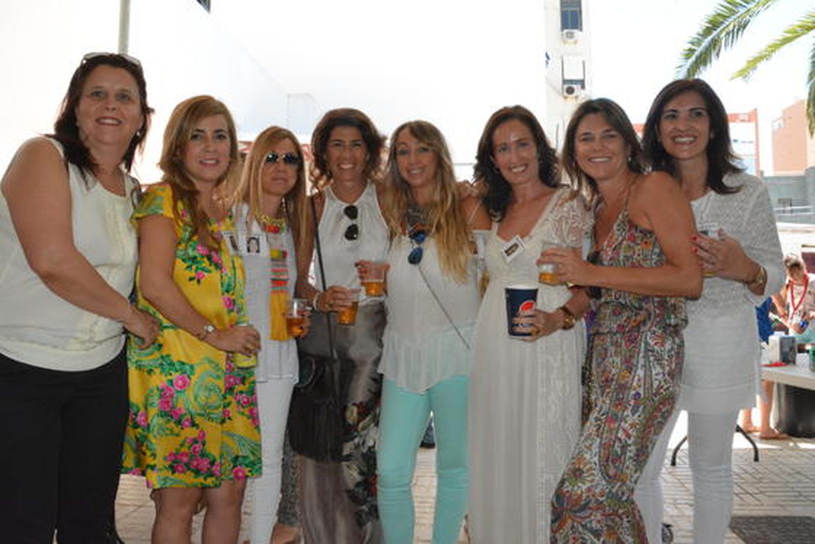 Encina e Irene Ruiz, María Albides, Amalia López, Ruth Crespo, Xenia Casanova, María Boto y Mariló Cherné.

Foto: Ignacio Casas de Ciria