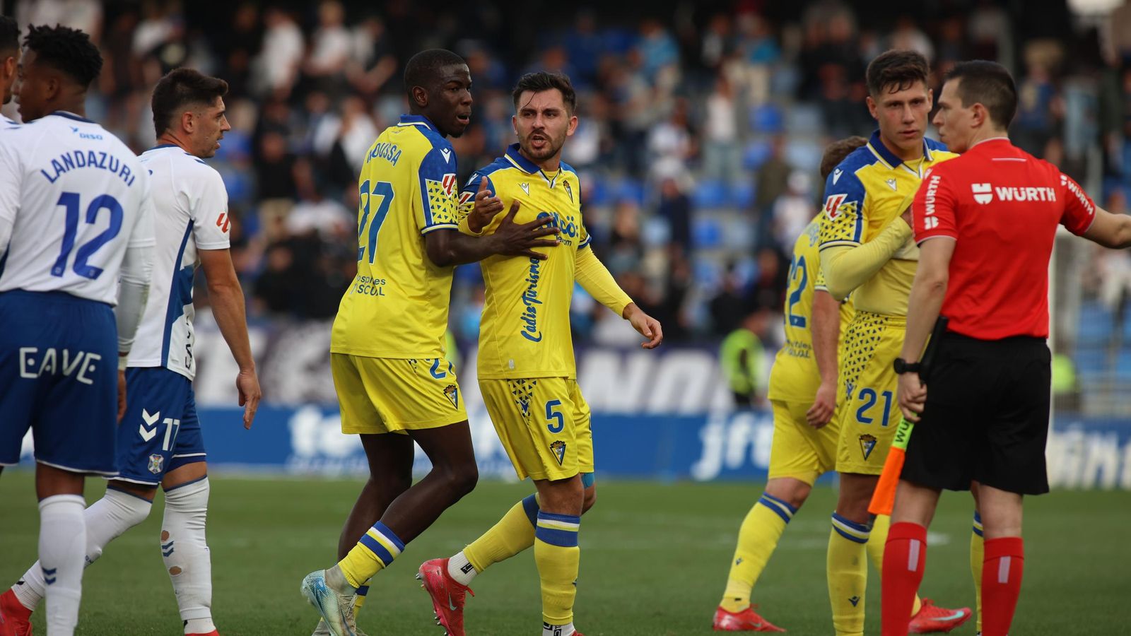 Las imágenes del Tenerife-Cádiz CF