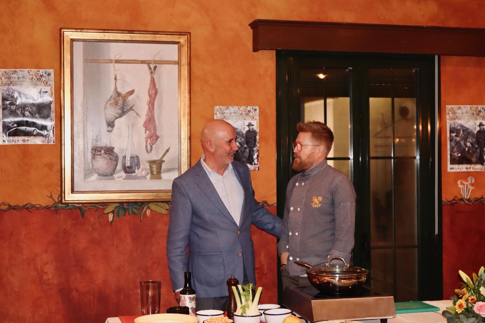 El único restaurante de Aracena incluido en la Guía Michelin triunfa en sus Jornadas de Caza con la presencia de grandes chefs