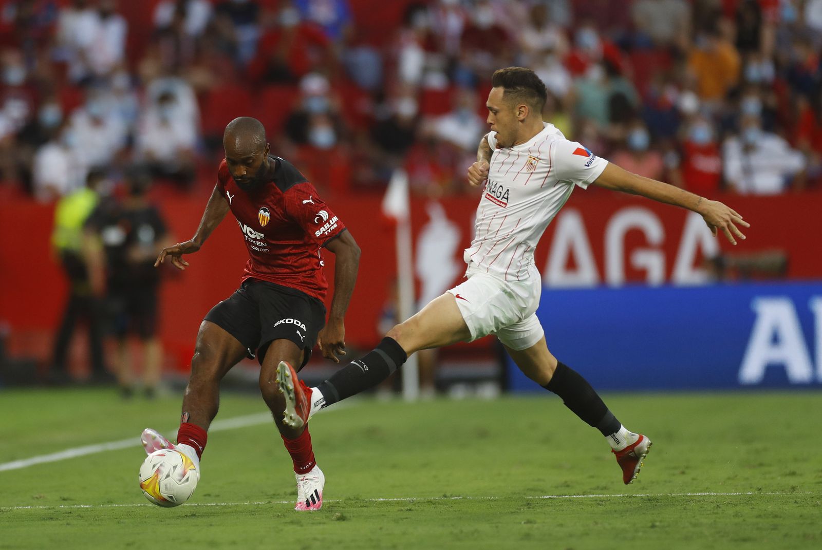 Las imágenes del Sevilla fc-Valencia