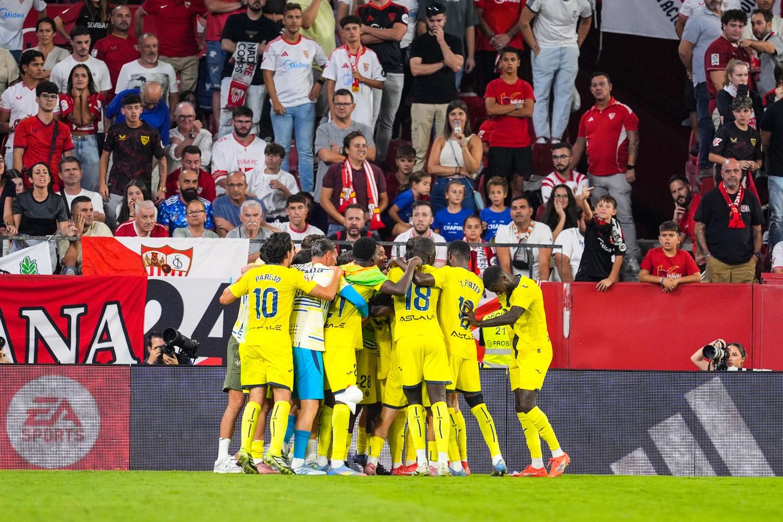 Las fotos del Sevilla-Villarreal