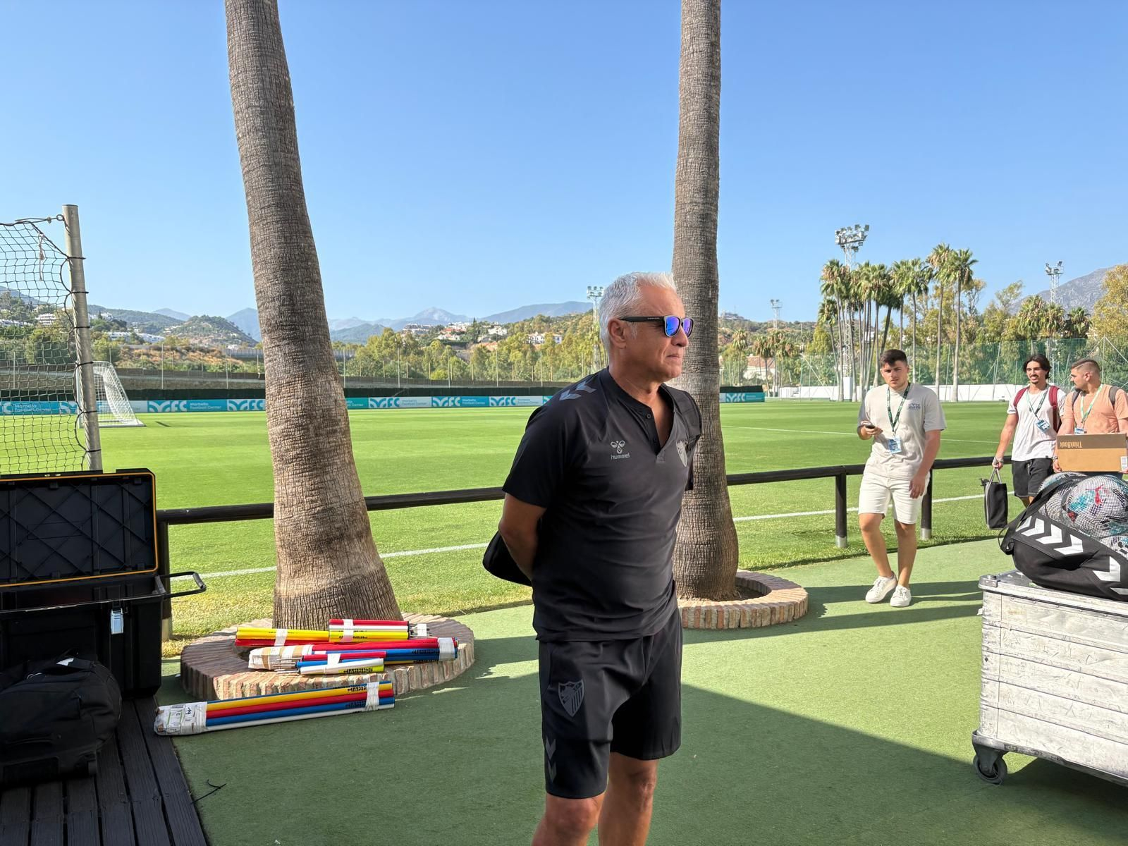 Cesc Fábregas y Fekir, entre los VIPS de Marbella antes del Málaga CF-Al-Wrakh