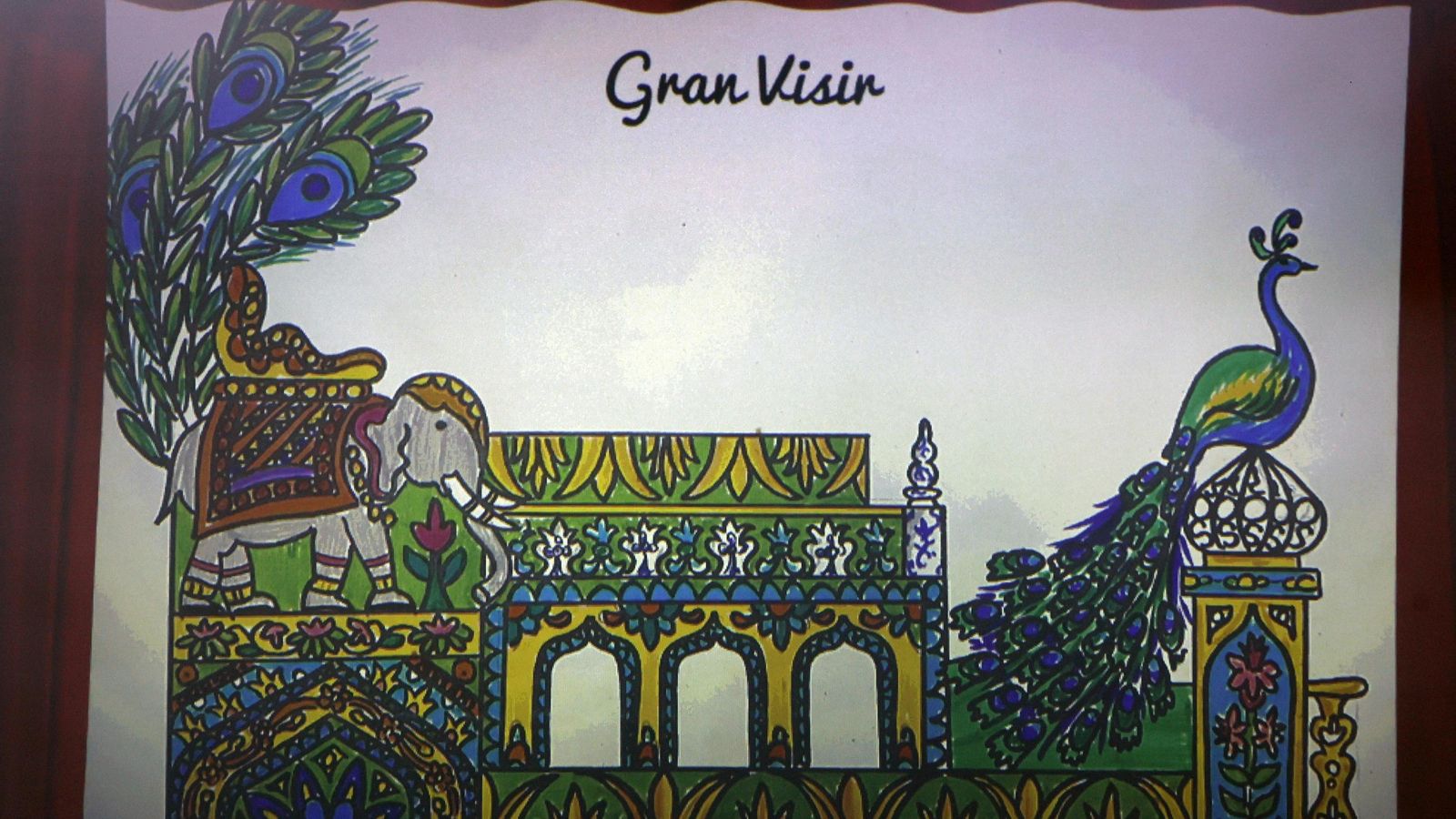 La nueva carroza del Gran Visir.