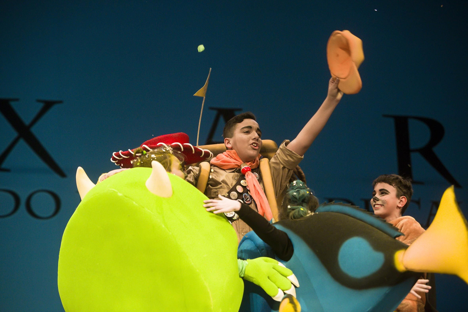 Imágenes de la final infantil