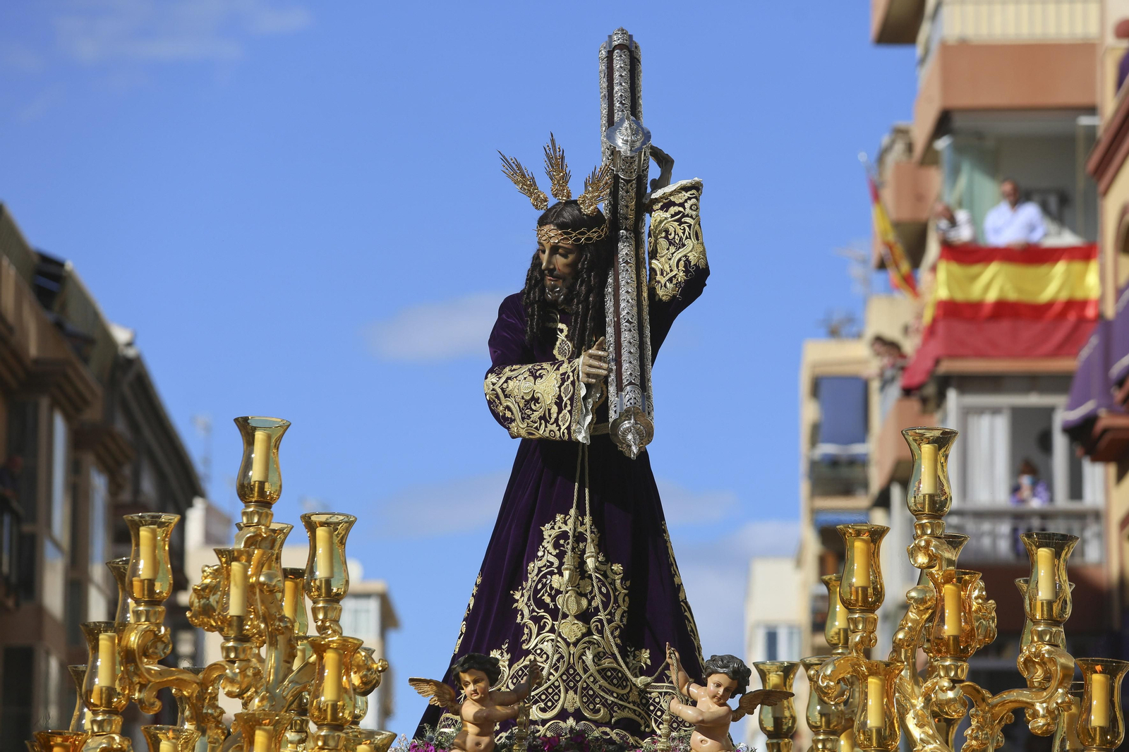 Las fotos de El Rico, en el Miércoles Santo de Málaga