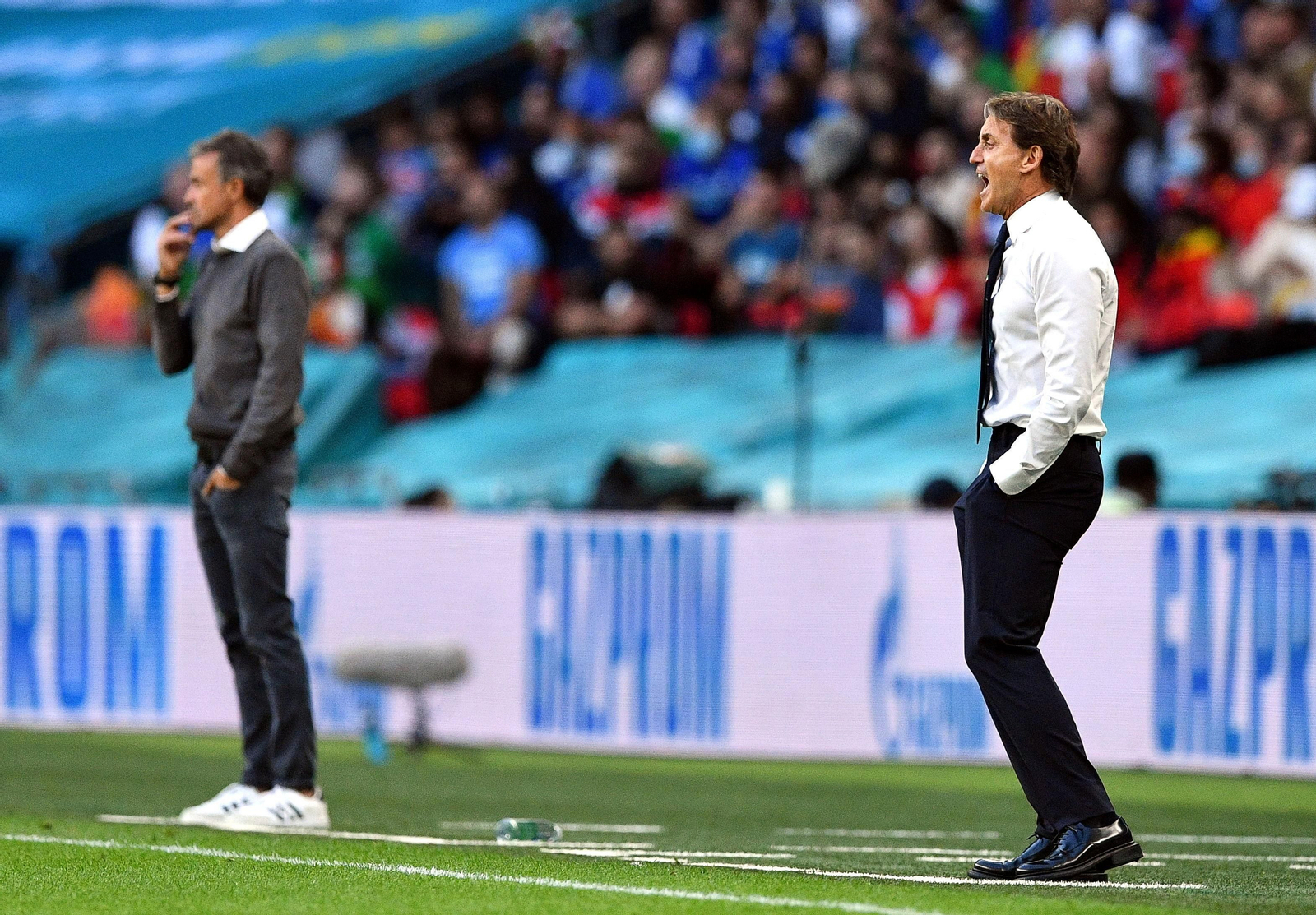 Las imágenes de la semifinal Italia-España de Eurocopa