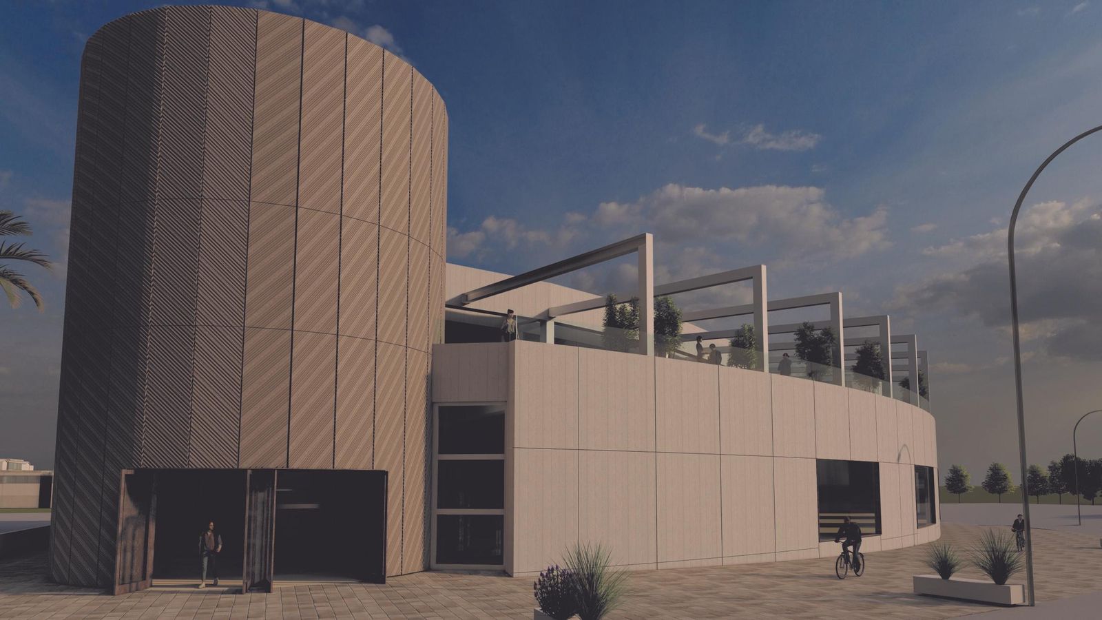 Así será el nuevo edificio comercial de la Carretera de Palma del Río. Así será el nuevo edificio comercial de la Carretera de Palma del Río.