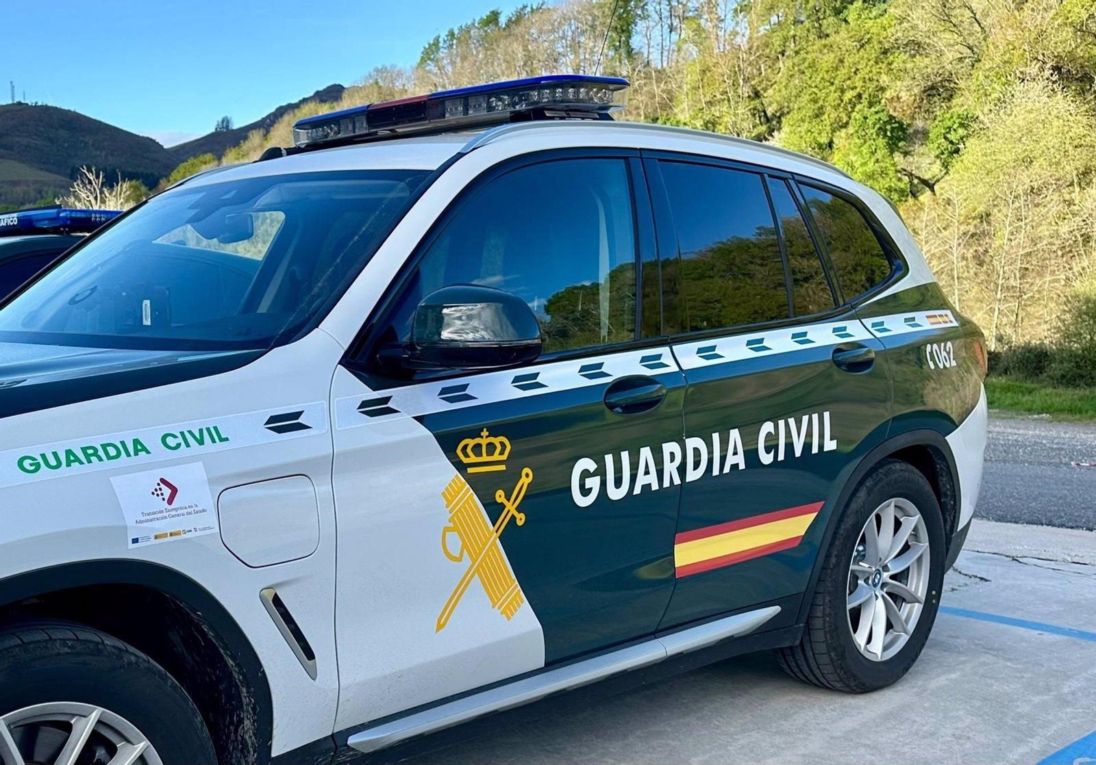 Coche de la Guardia Civil.