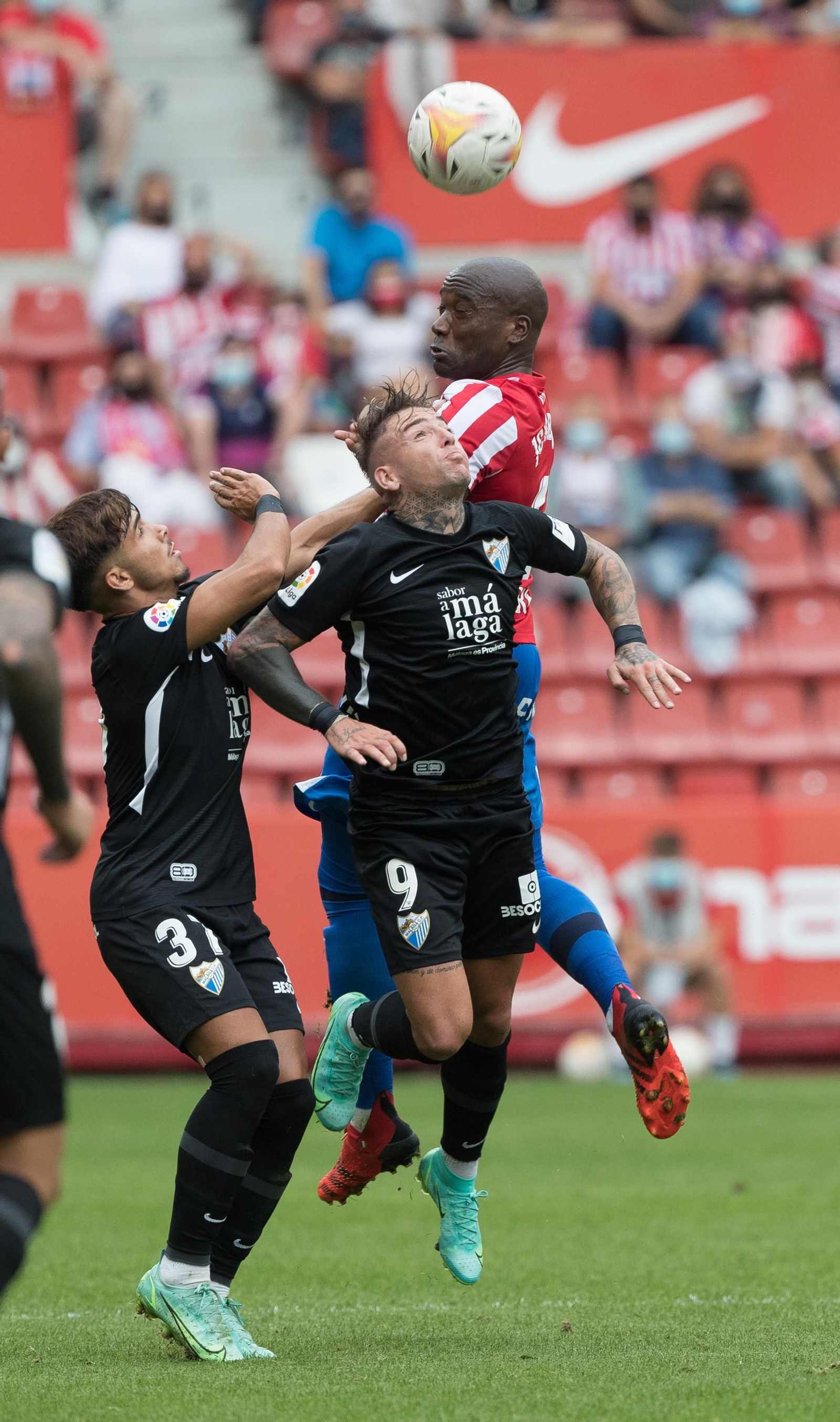 Las fotos del Sporting-Málaga CF