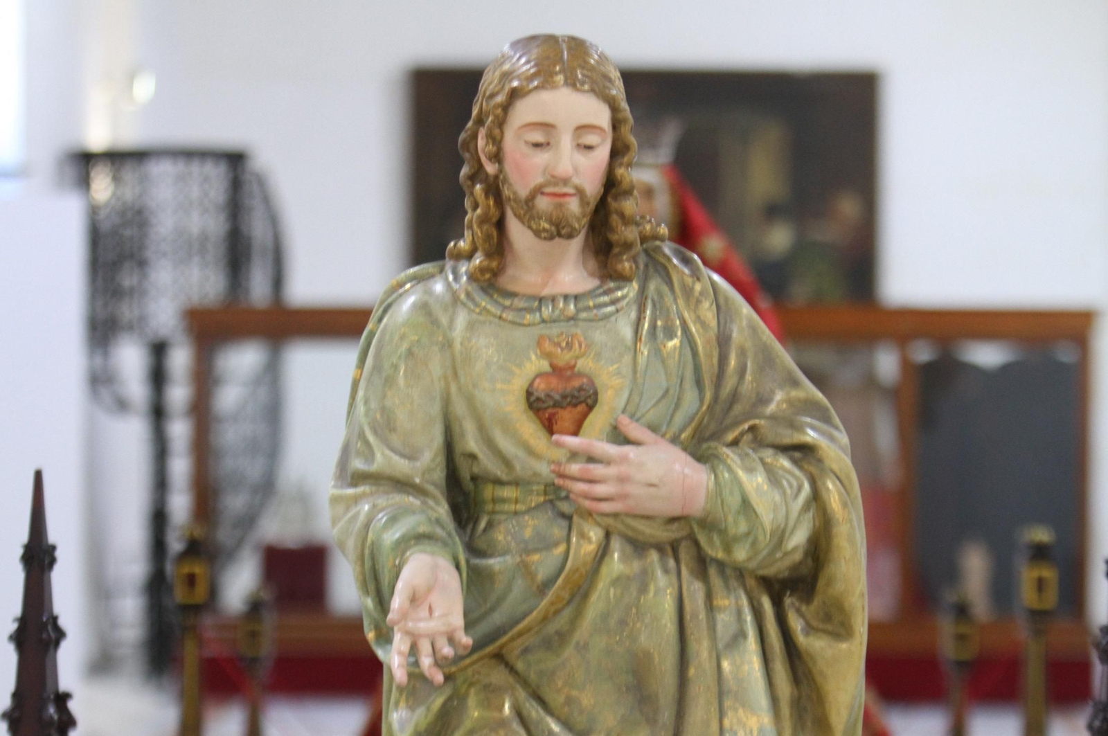 La inauguración de la exposición 'Arcipreste de Huelva, San Manuel González', en imágenes