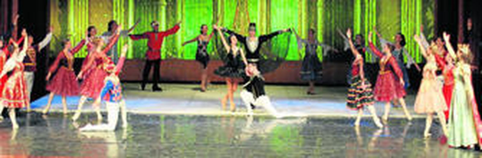 Representación del ballet ruso 'La Bella Durmiente'.