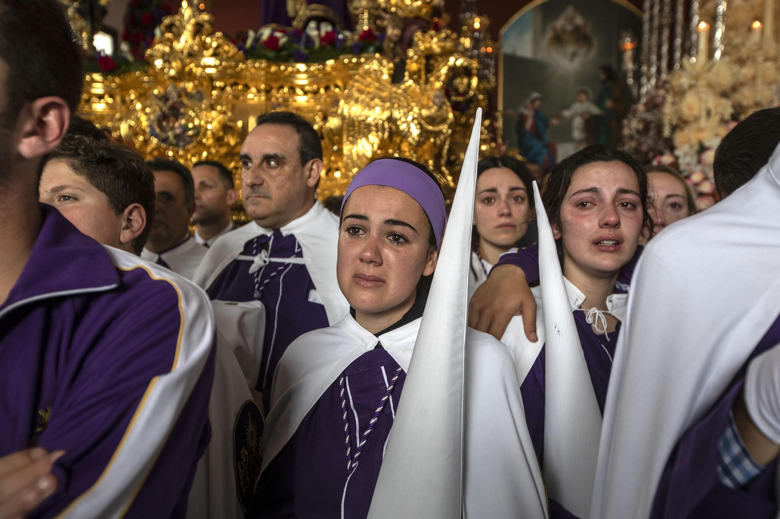 Las imágenes de Gran Poder en una tarde truncada por el mal tiempo