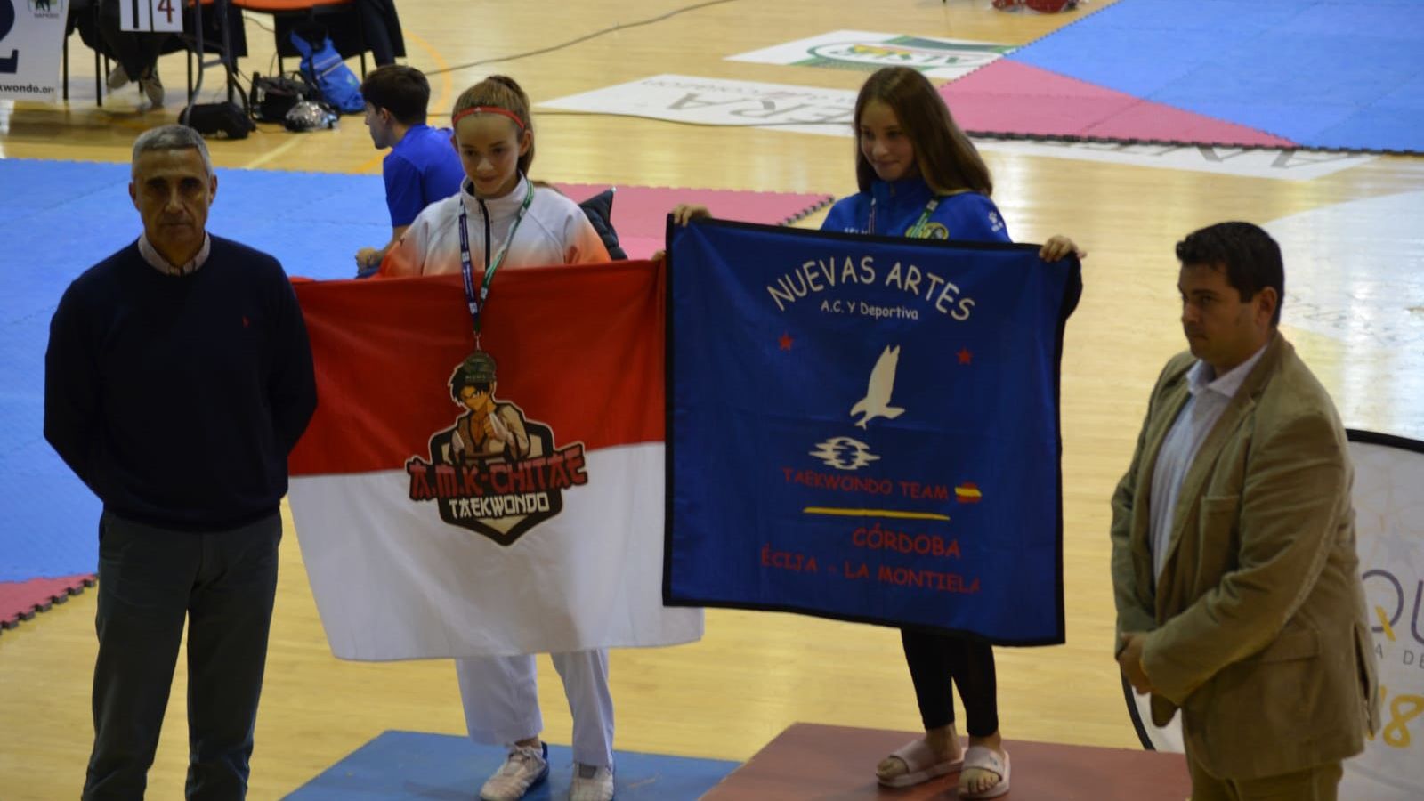 María Prieto logra la plata en la Supercopa Andaluza de taekwondo