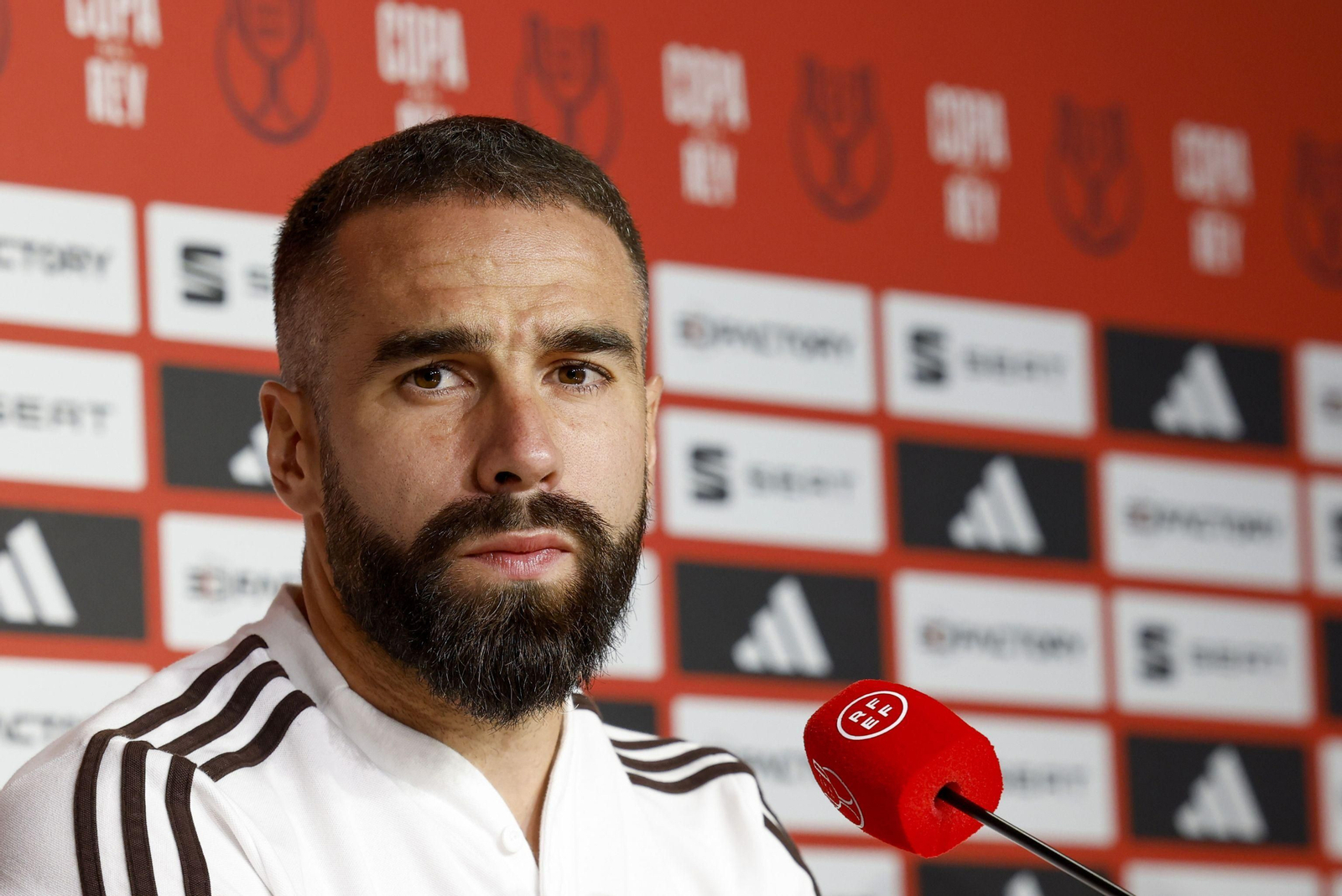 Las fotos de Real Madrid y Osasuna para la final de la Copa en Sevilla