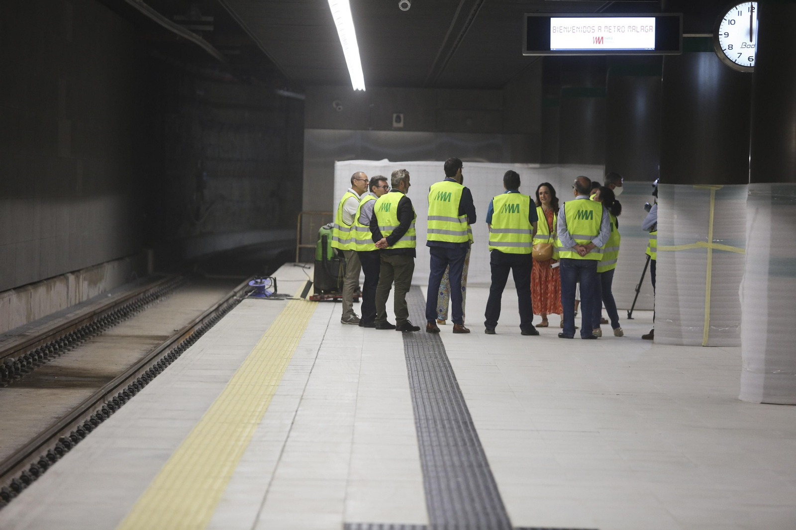El Metro al Centro de Málaga: fotos de las estaciones Atarazanas y Guadalmedina El Metro al Centro de Málaga: fotos de las estaciones Atarazanas y Guadalmedina