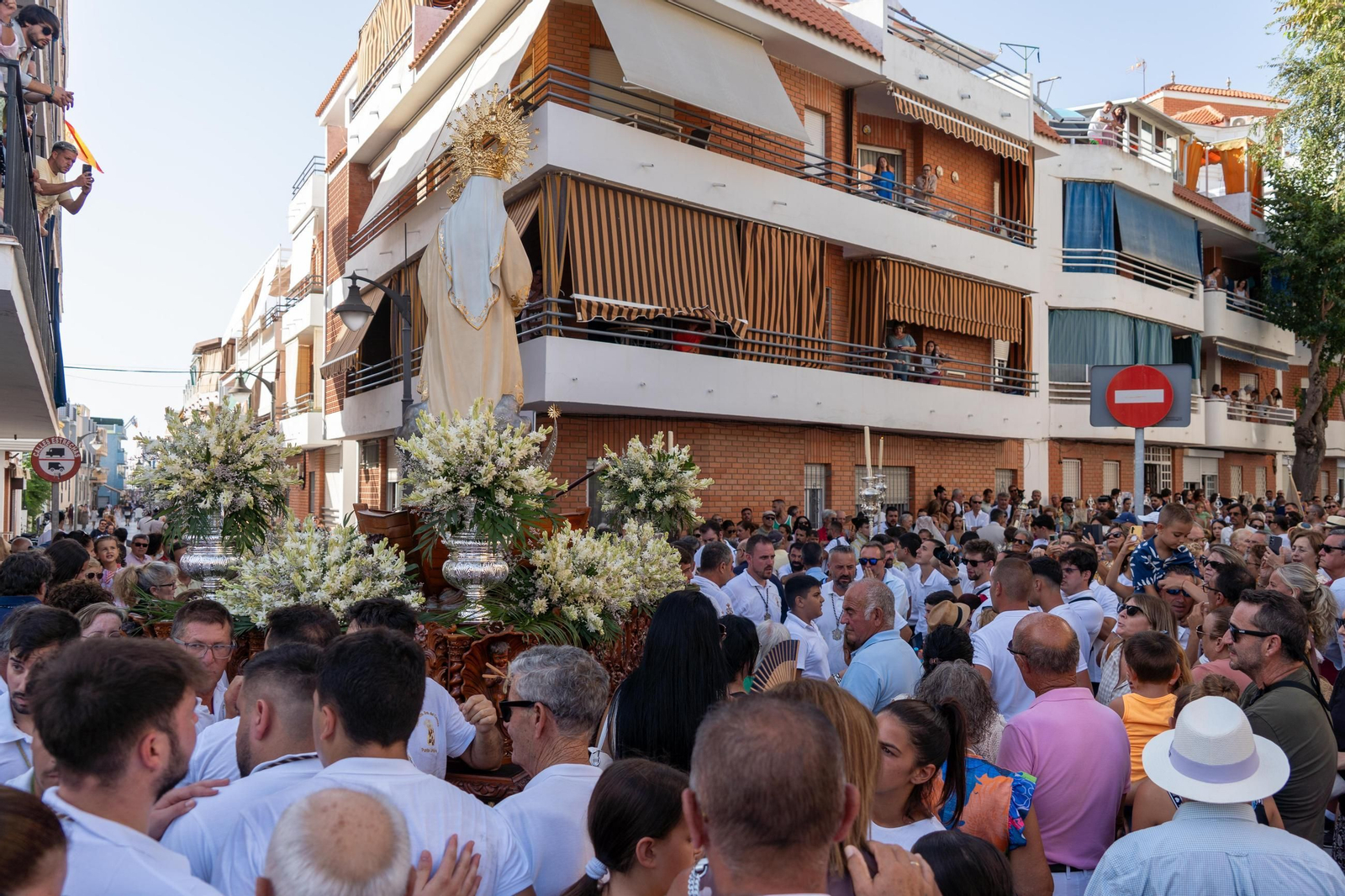 Imágenes de la Solemne Procesión marítima de la Virgen del Carmen en Punta Umbría
