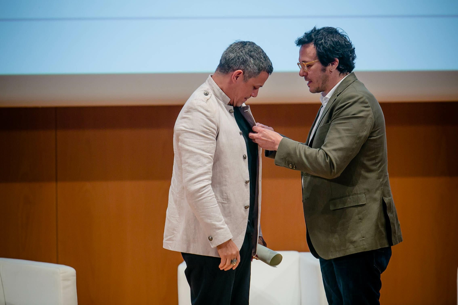 Acto de reconocimiento de Alejandro Sanz como hijo adoptivo de Cádiz