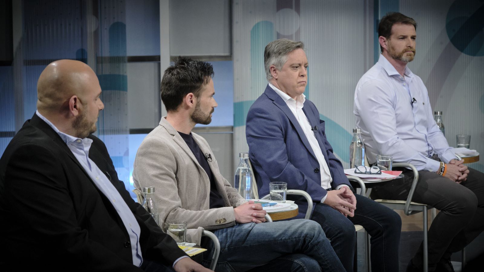 El debate de los candidatos a la alcaldía de Cádiz, en imágenes