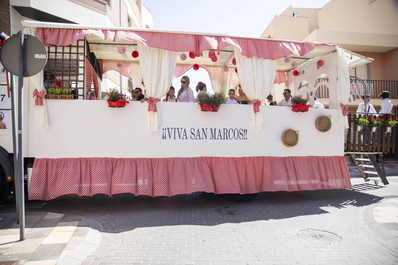 Las imágnes de la misa y procesión en honor a San Marcos en El Ejido