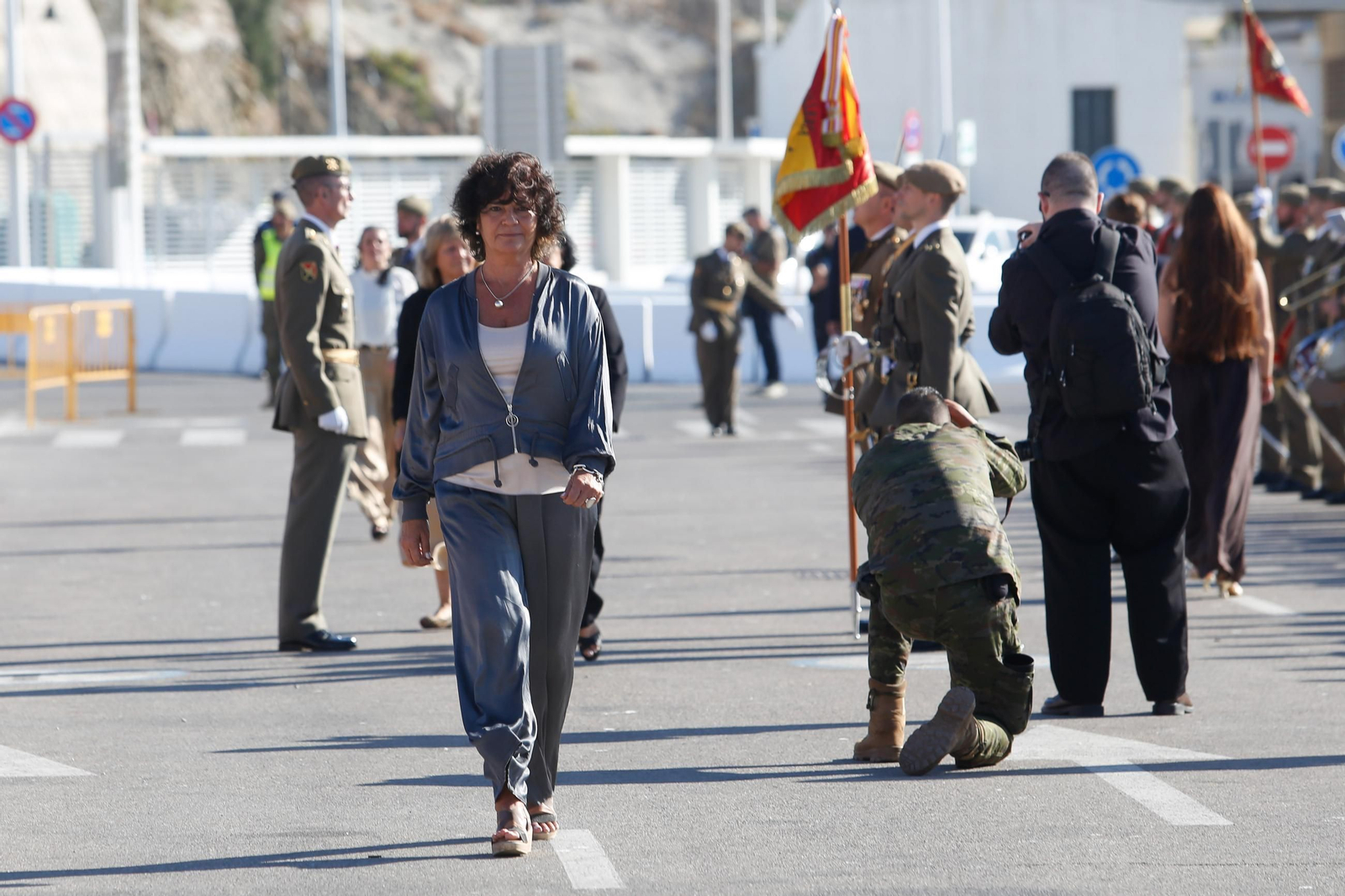 Las fotos de la jura de bandera civil en Tarifa
