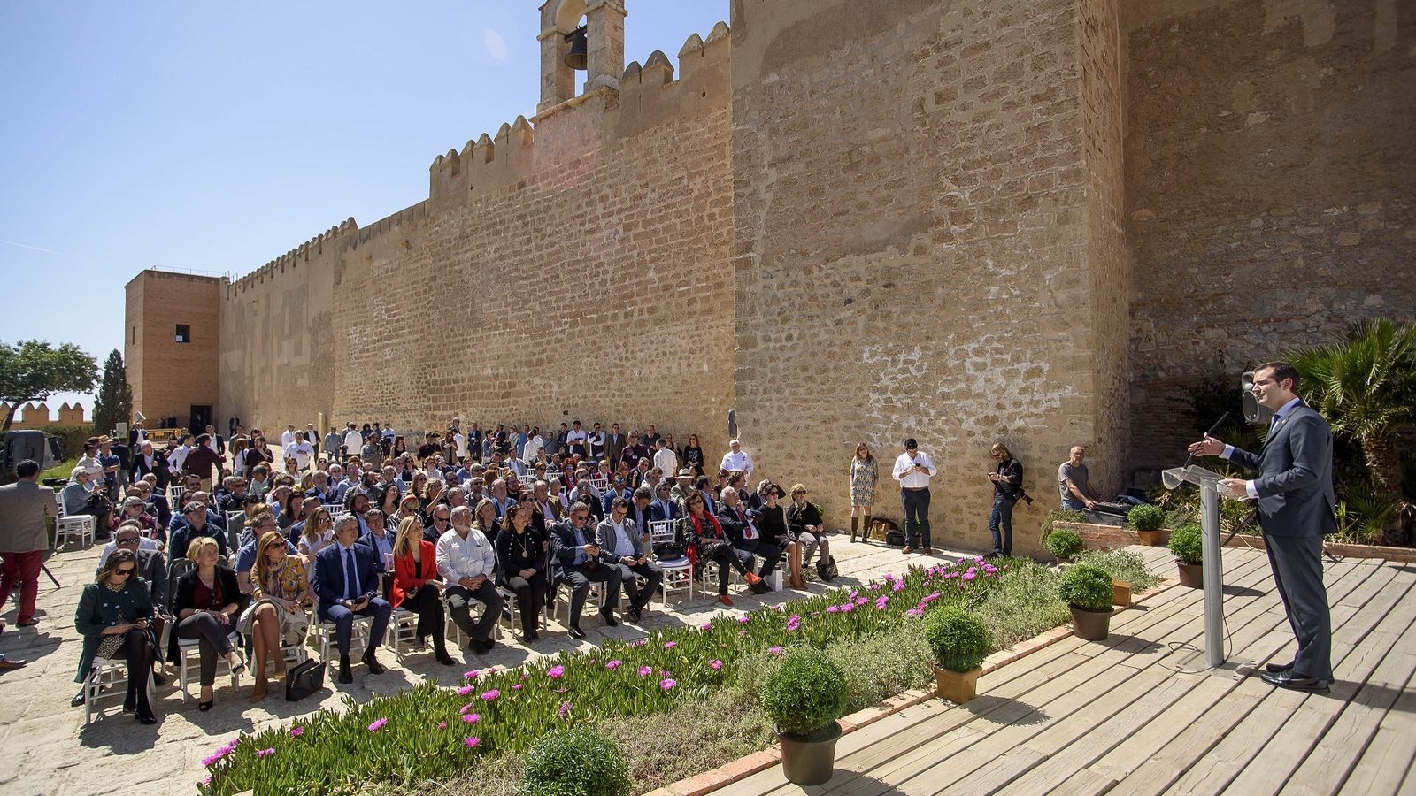 Los premios se celebraron en la Alcazaba.