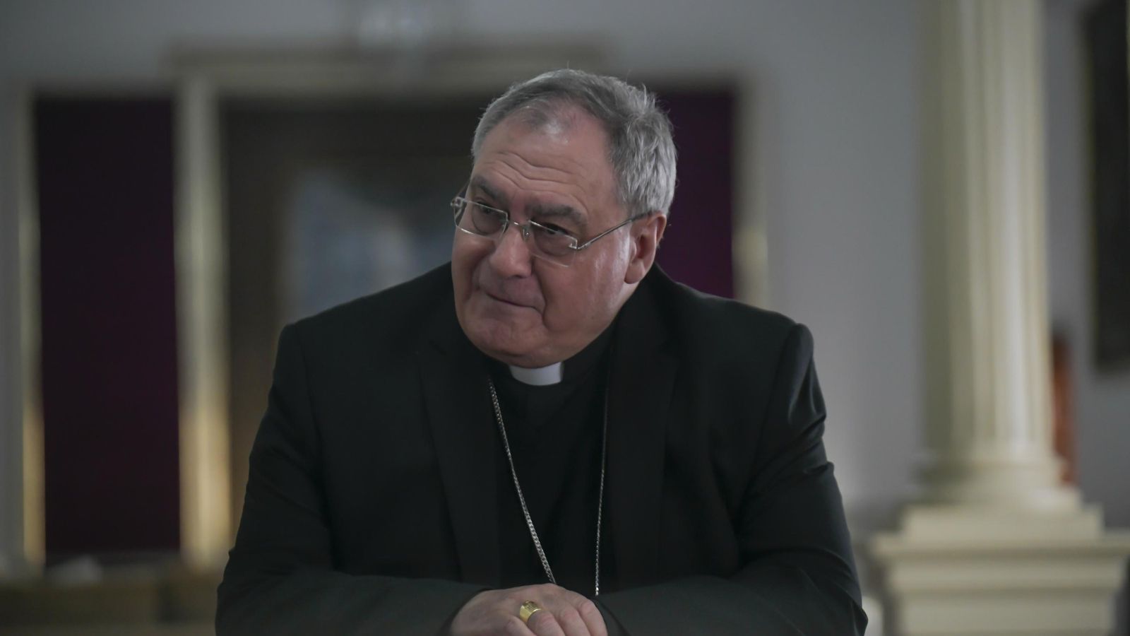 El arzobispo de Granada, José María Gil Tamayo