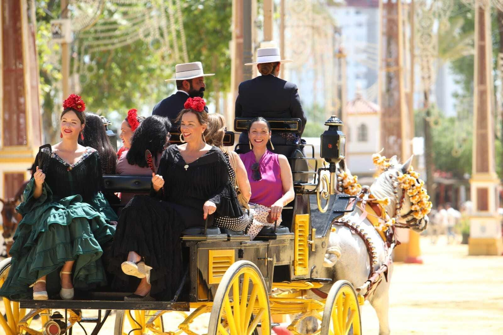 Las imágenes del Domingo de Feria del Caballo de Jerez