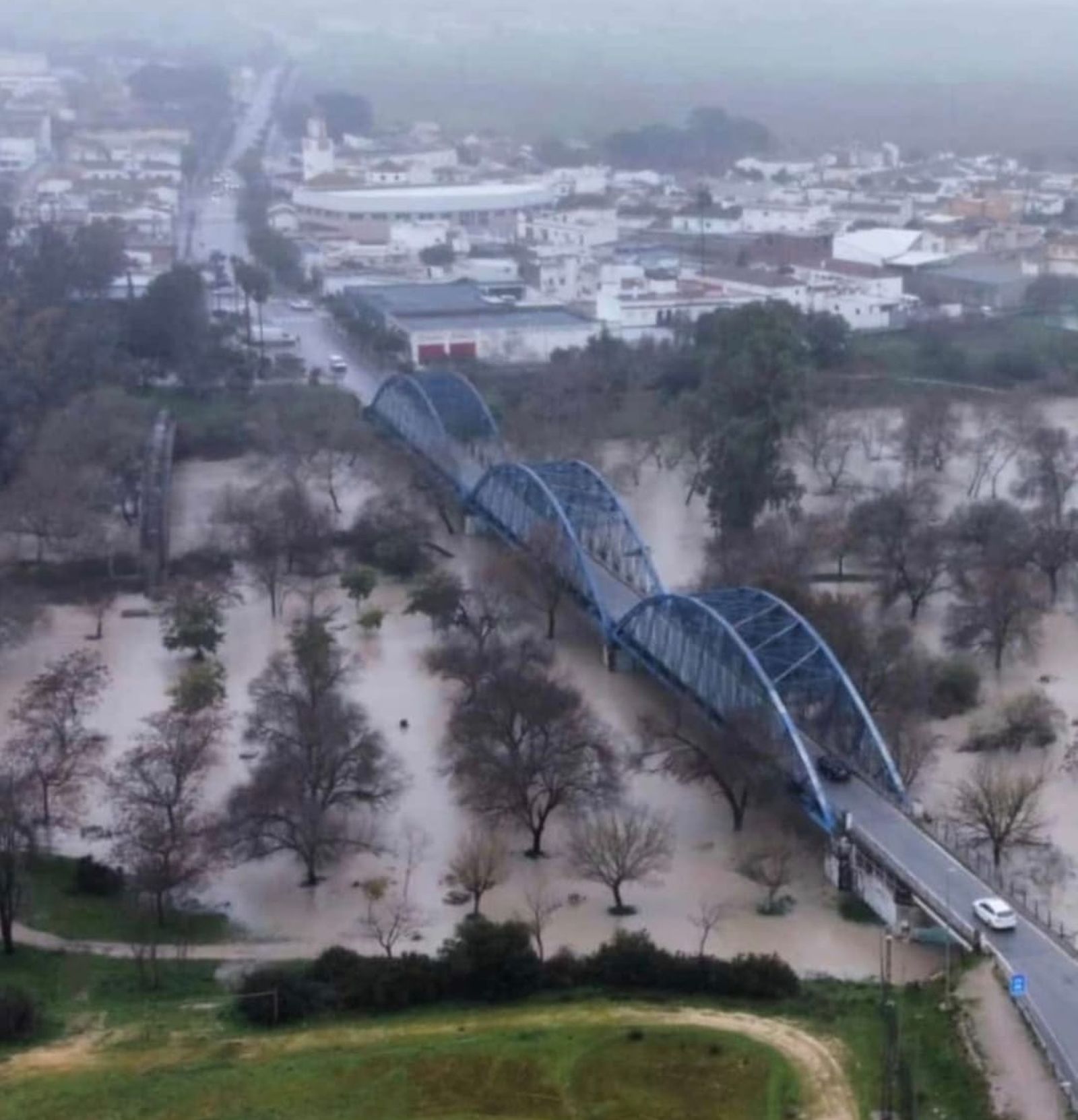 Otra de las imágenes del río a su paso por La Barca.