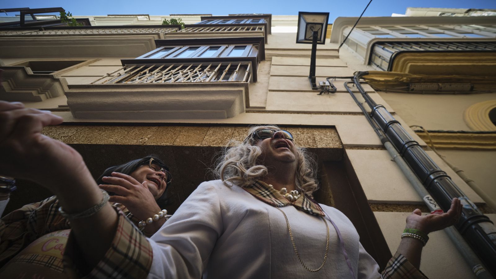 Las fotos del ambiente callejero durante el Carnaval Chiquito