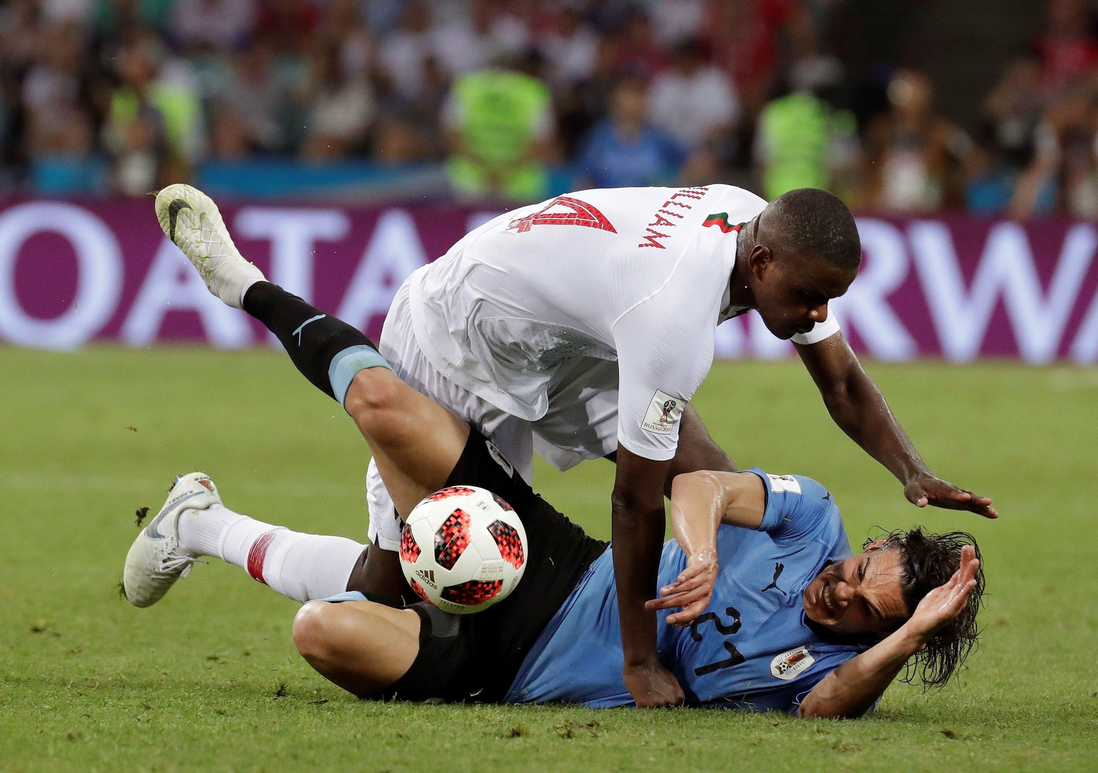 Las imágenes del Uruguay-Portugal