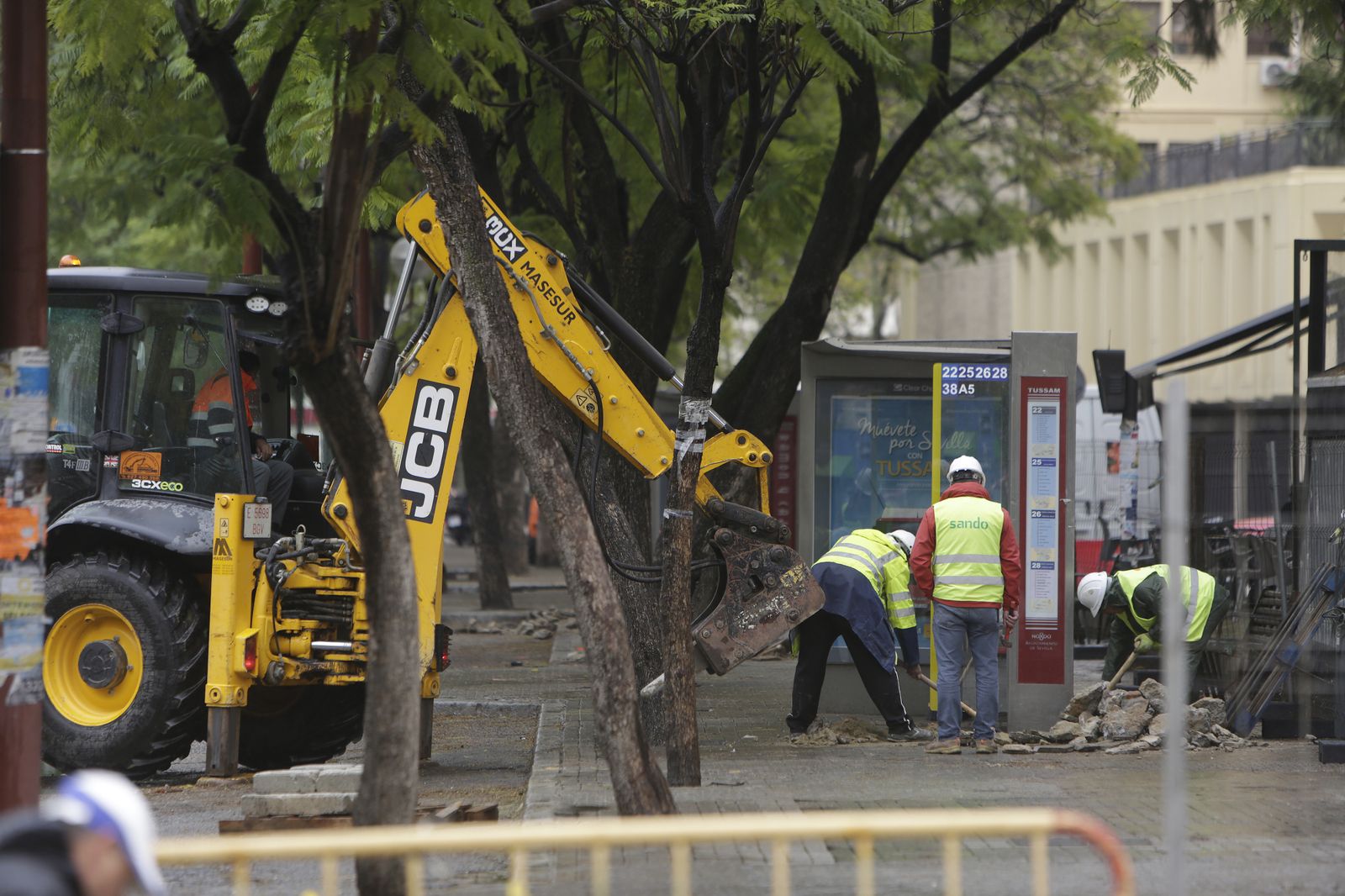 Obras en S.Fco Javier, Torneo y Ronda Histórica