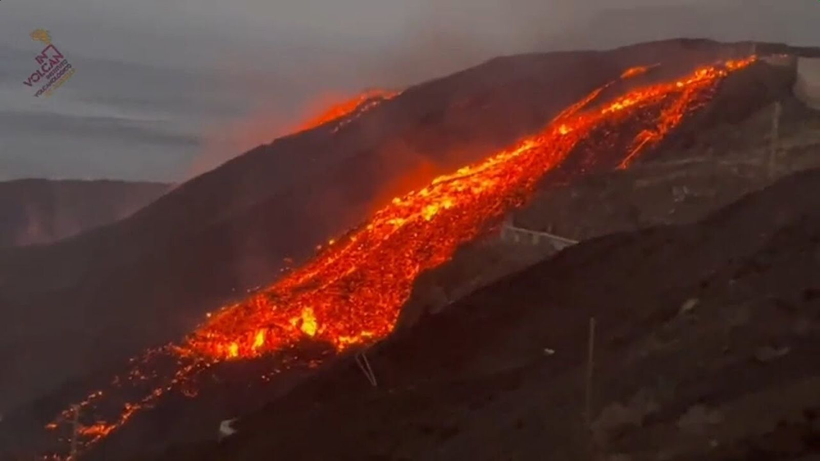 La erupción del volcán de La Palma, la más duradera de la historia de la isla
