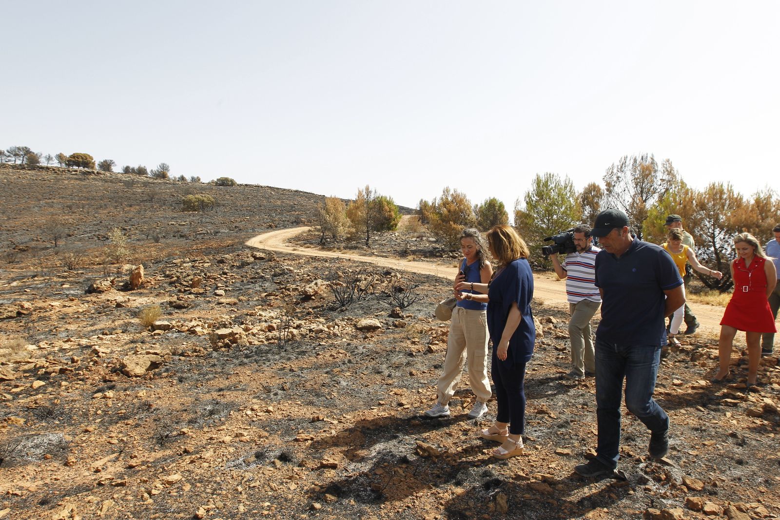 Fotogalería incendio extinguido Sierra de Gádor